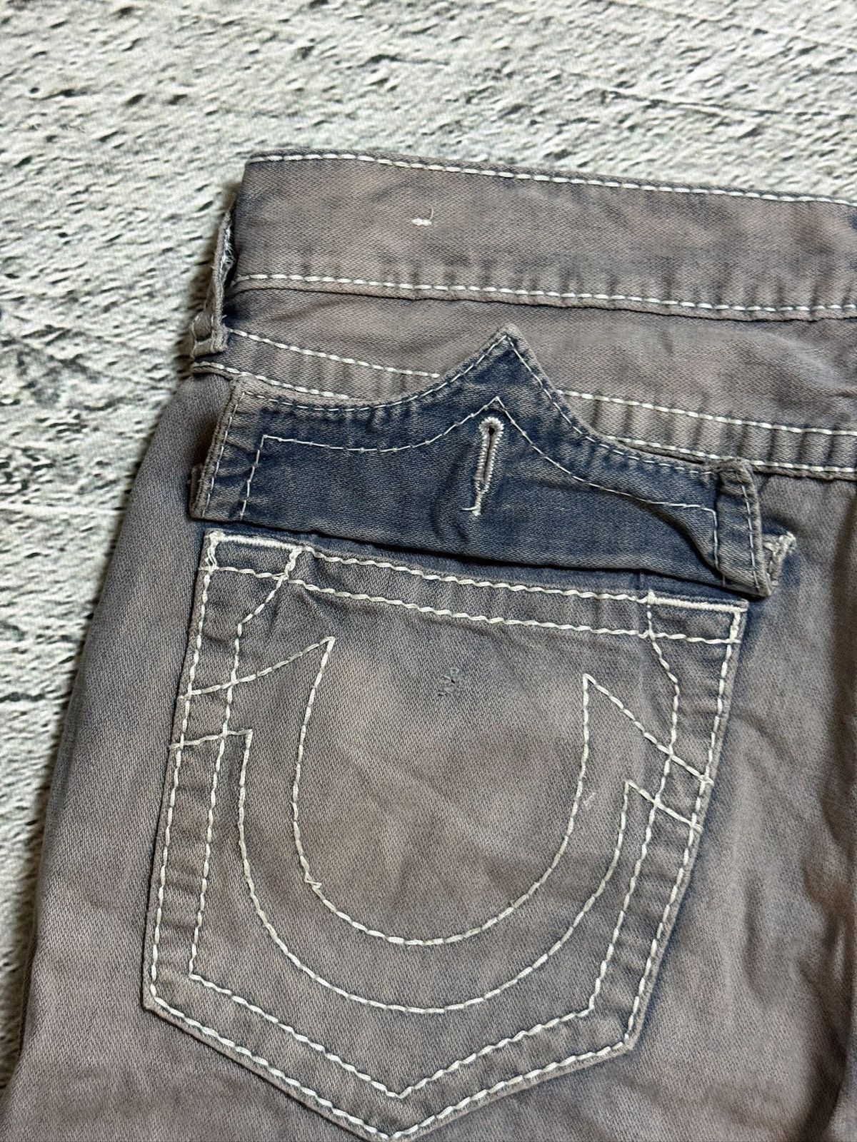True Religion True Religion jeans vintage denim pants washed bleached Size US 36 / EU 52 - 3 Thumbnail