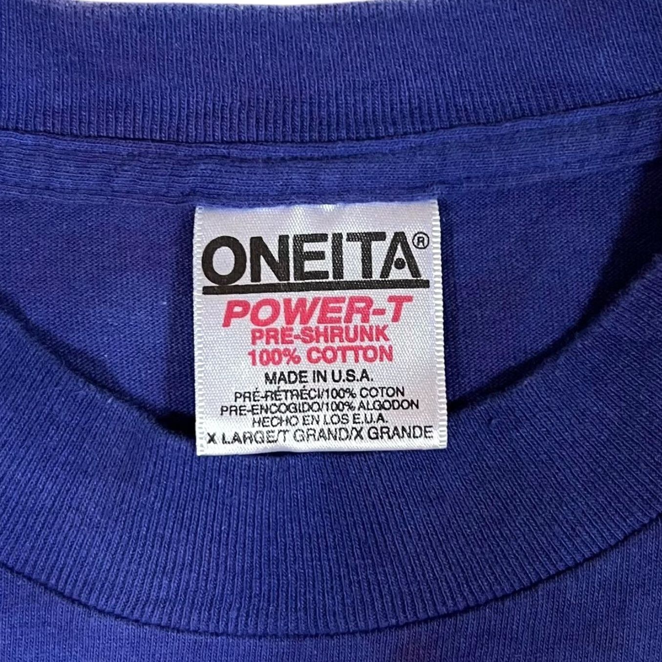 Vintage Vintage Oneita MARIACHI PLAZA Los Angeles Tie Dye Single Stitch T-Shirt XL Mens Size US XL / EU 56 / 4 - 5 Thumbnail