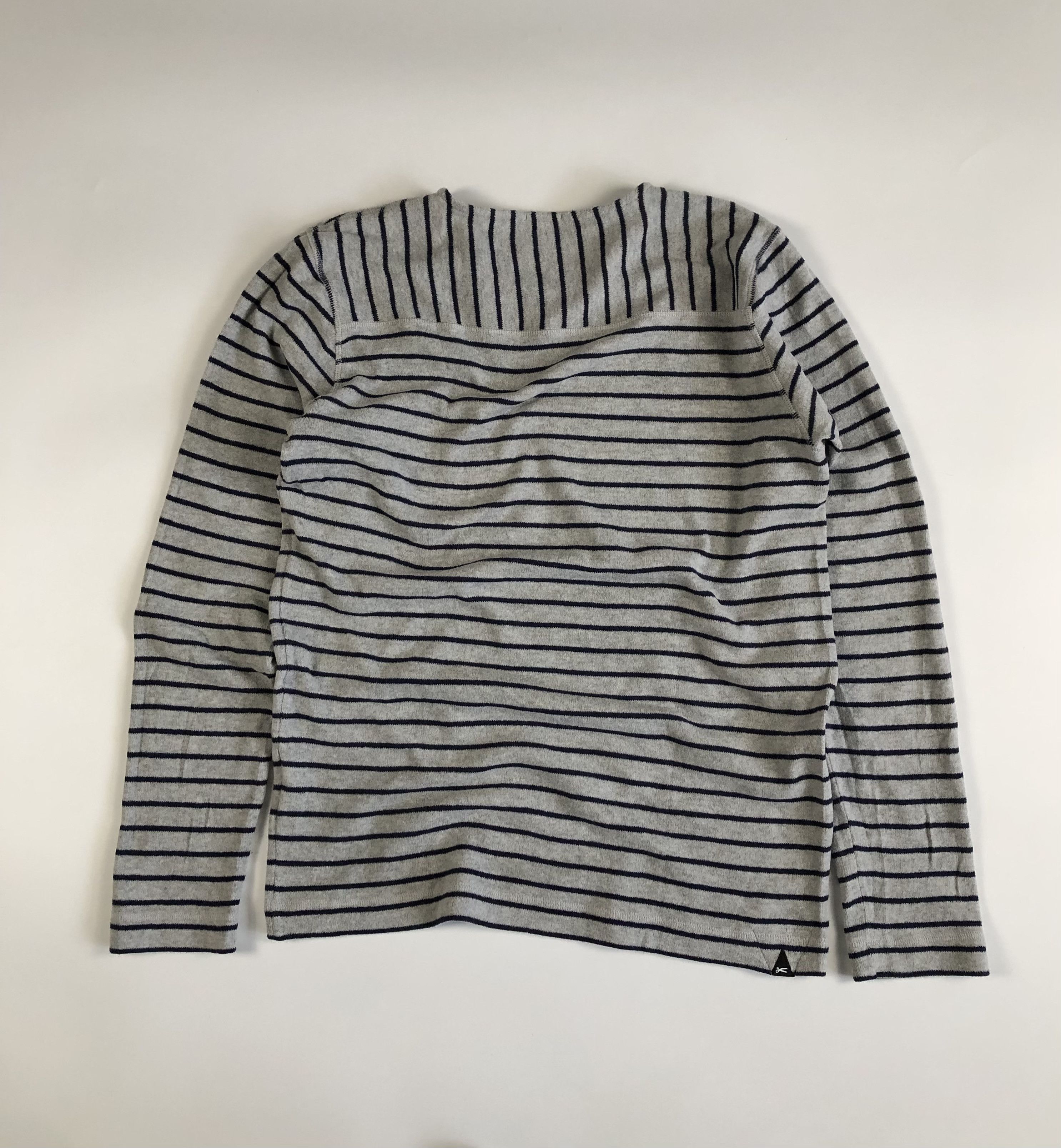 DENHAM Denham Cotton Blend Striped Jumper Size US L / EU 52-54 / 3 - 4 Thumbnail