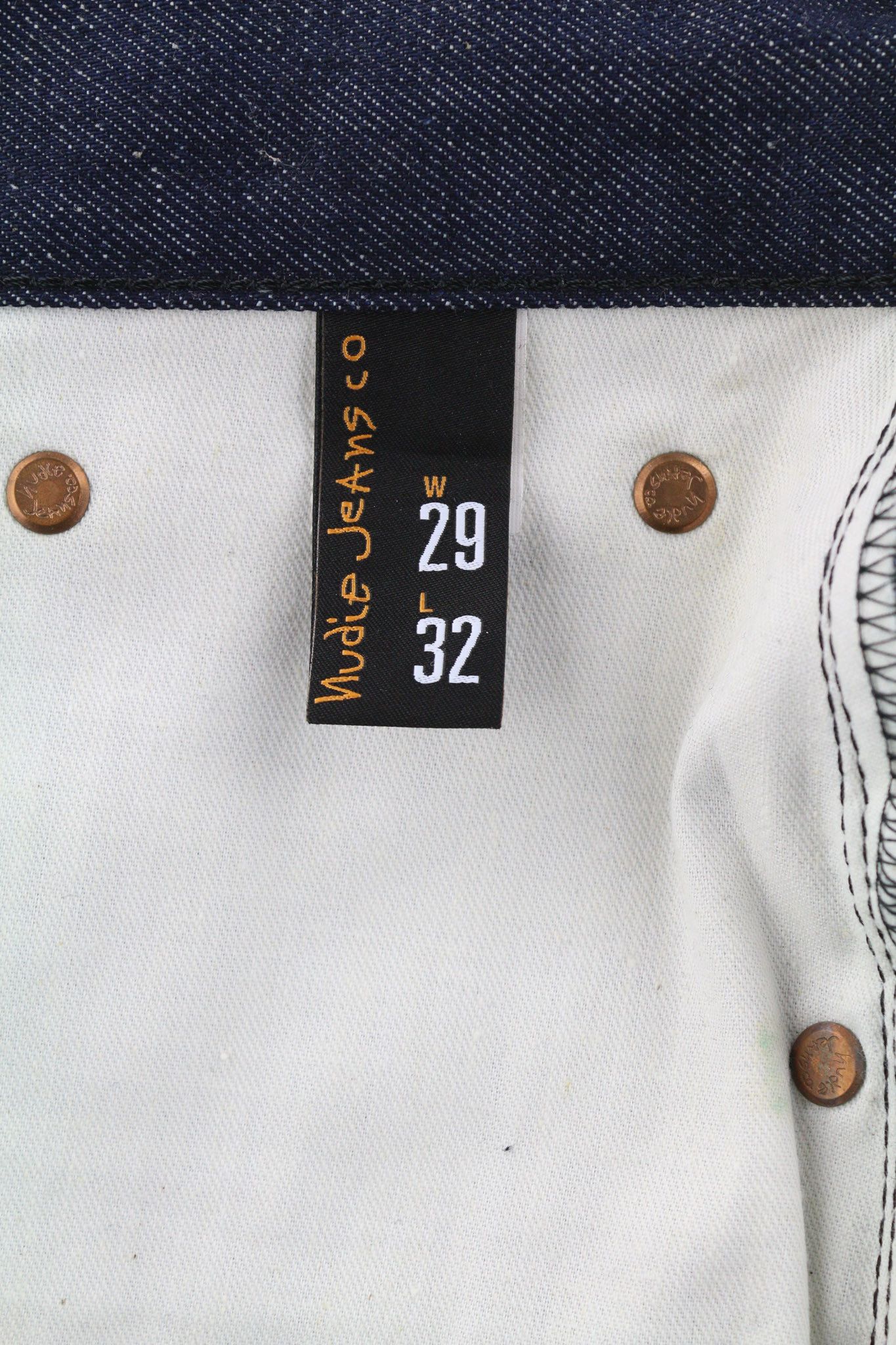 Nudie Jeans THIN FINN W29/L32 Light Natural Blue Denim Jeans 81928 Size US 29 - 7 Thumbnail