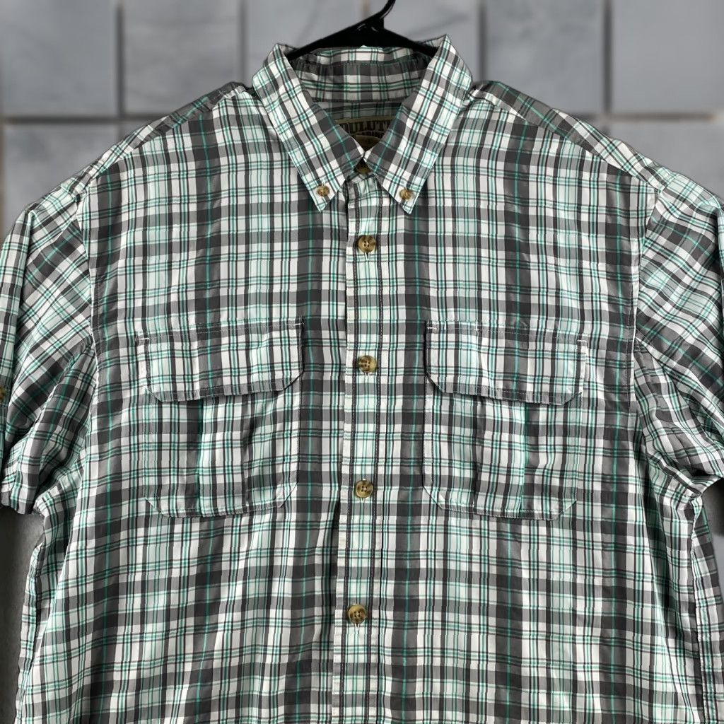 Vintage Duluth Button-Up Shirt Mens L Plaid Green Long Sleeve Casual Shirt Mens L Green Duluth Button-Up Shirt Size US L / EU 52-54 / 3 - 1 Thumbnail