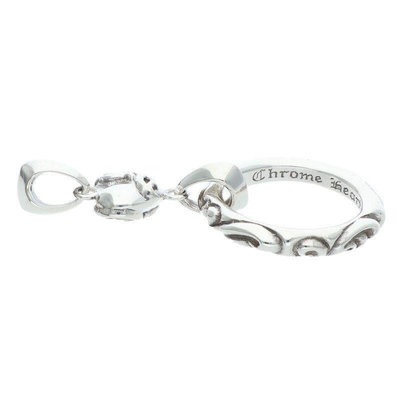Chrome Hearts Chrome Hearts Silver Necklace with Heart Charm Size ONE SIZE - 5 Thumbnail