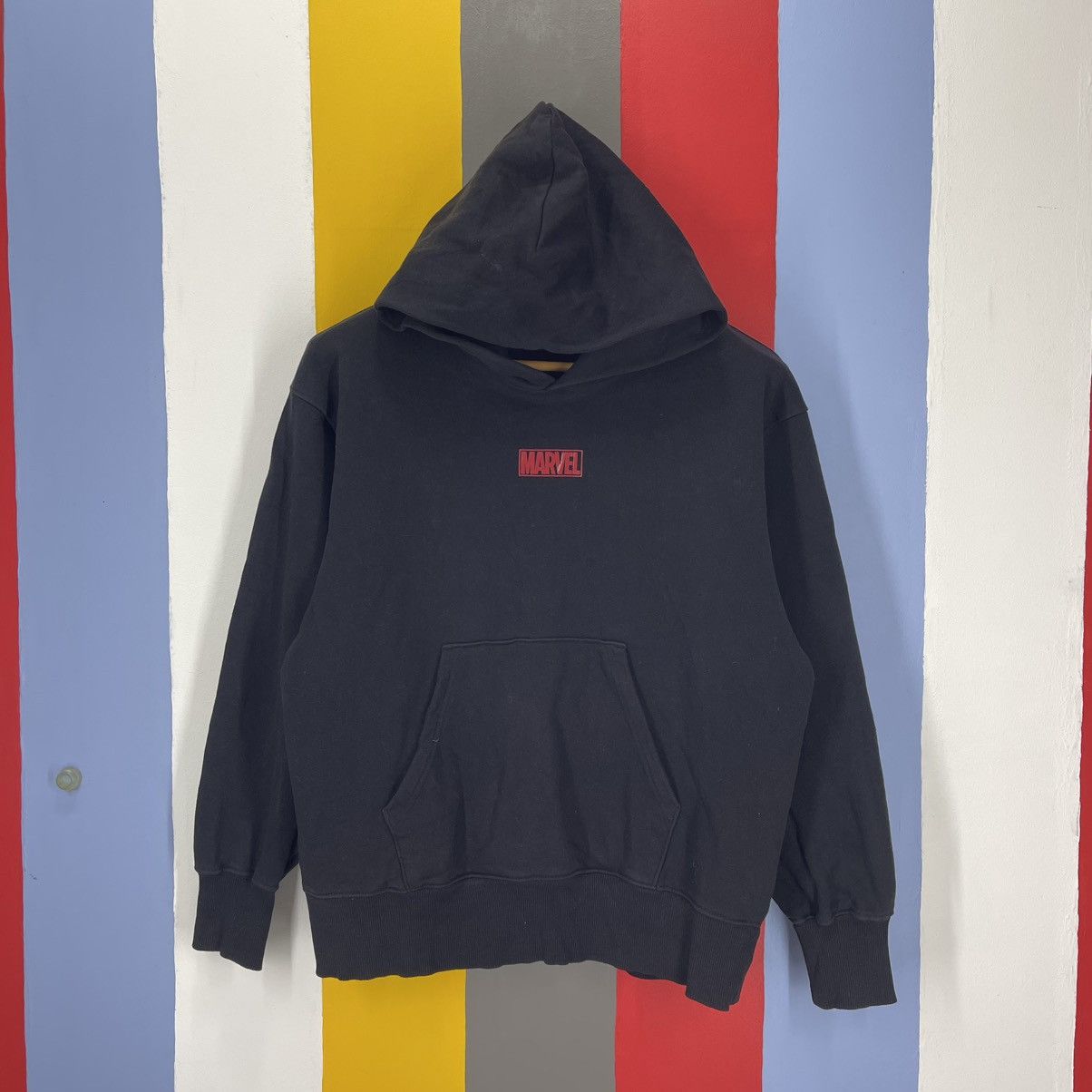 GU MARVEL by GU Hoodie Pullover #1991/13 Size US M / EU 48-50 / 2 - 1 Thumbnail