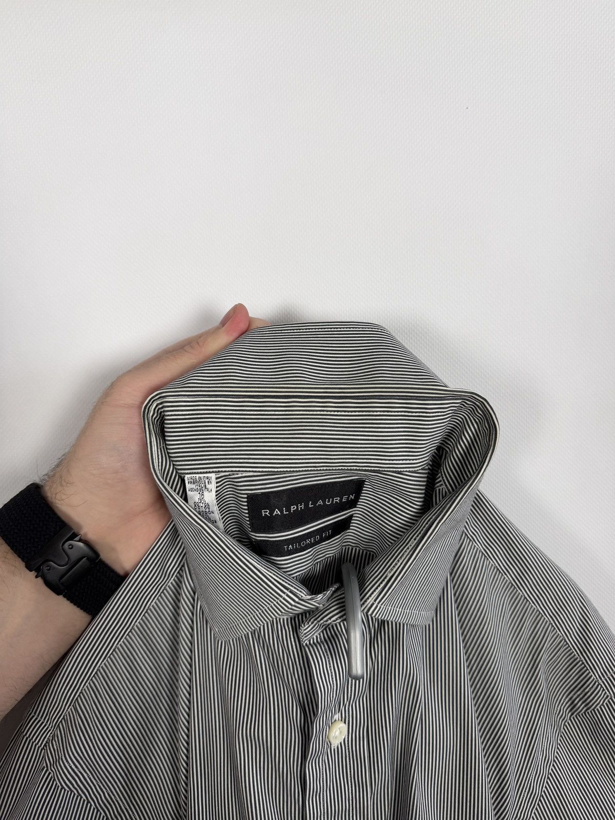 Ralph Lauren Black Label Ralph Lauren Long Sleeve Shirt Button Up Black Label Italy Size US L / EU 52-54 / 3 - 15 Thumbnail