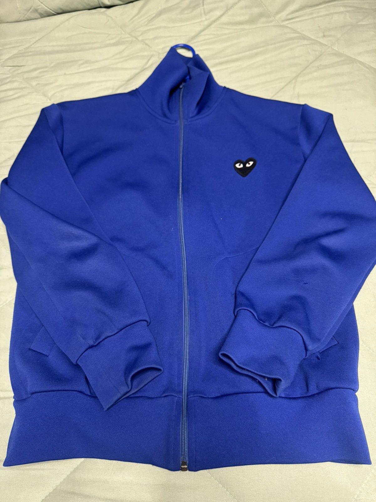Comme des Garcons CDG Heart Printed Jersey Jacket Size M $140 Size US M / EU 48-50 / 2 - 2 Thumbnail