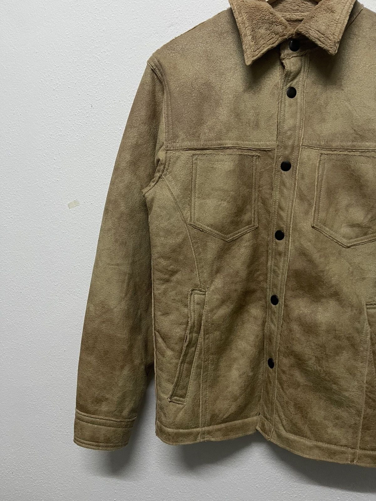 Issey Miyake × Japanese Brand × Tete Homme 2000s TETE HOMME BY ISSEY MIYAKE BUTTON UP JACKET Size US M / EU 48-50 / 2 - 4 Thumbnail
