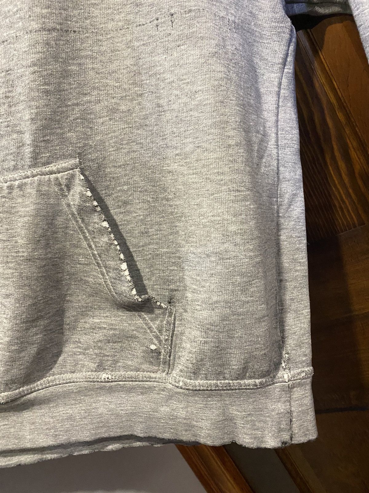 Vintage West Coast Choppers THRASHED 90s Long Beach CA Gray Hoodie Size US L / EU 52-54 / 3 - 9 Thumbnail
