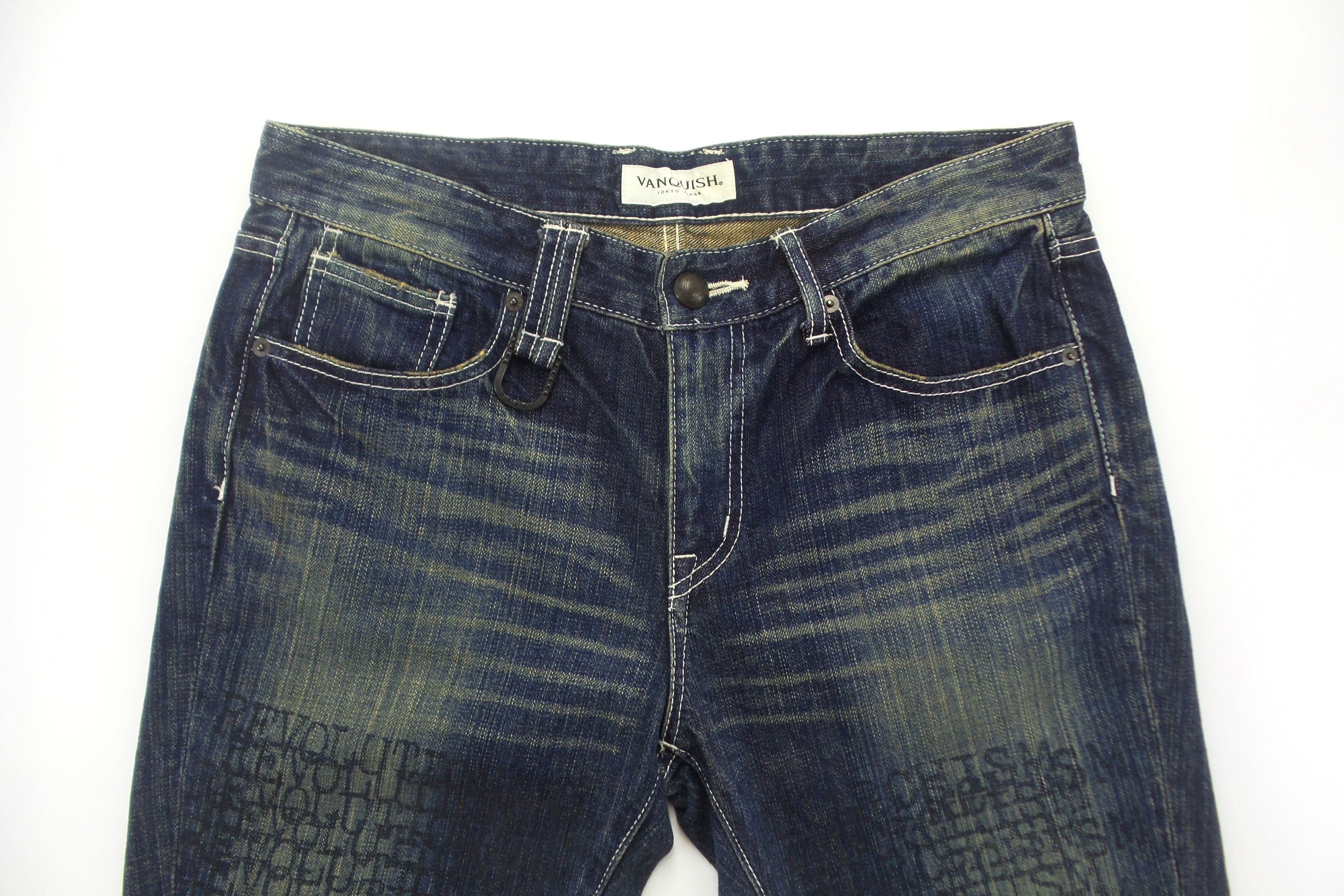 Japanese Brand × Vanquish Vanquish Japan 'Revolution' Jeans W33xL43.5 Size US 30 / EU 46 - 2 Thumbnail