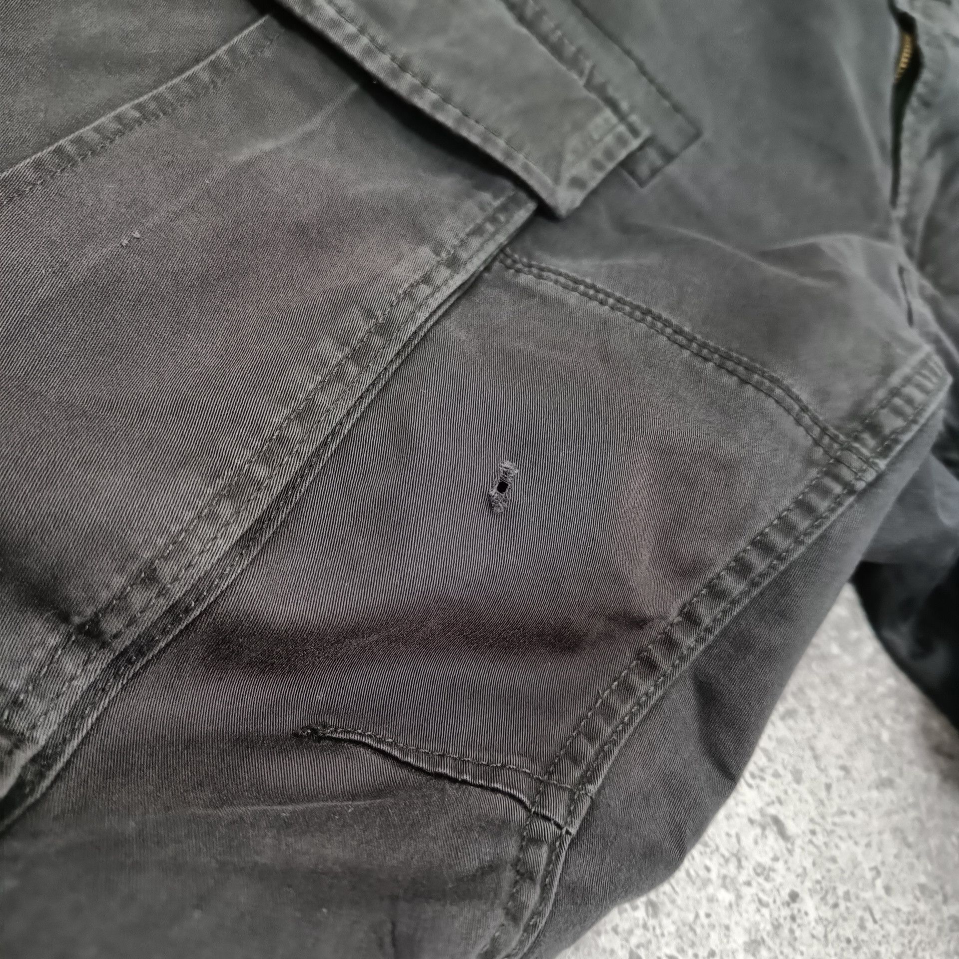 G-Star G-STAR RAW CARGO ROVIC DENIM AVANT GARDE MULTI POCKET PANTS Size US 34 / EU 50 - 4 Thumbnail