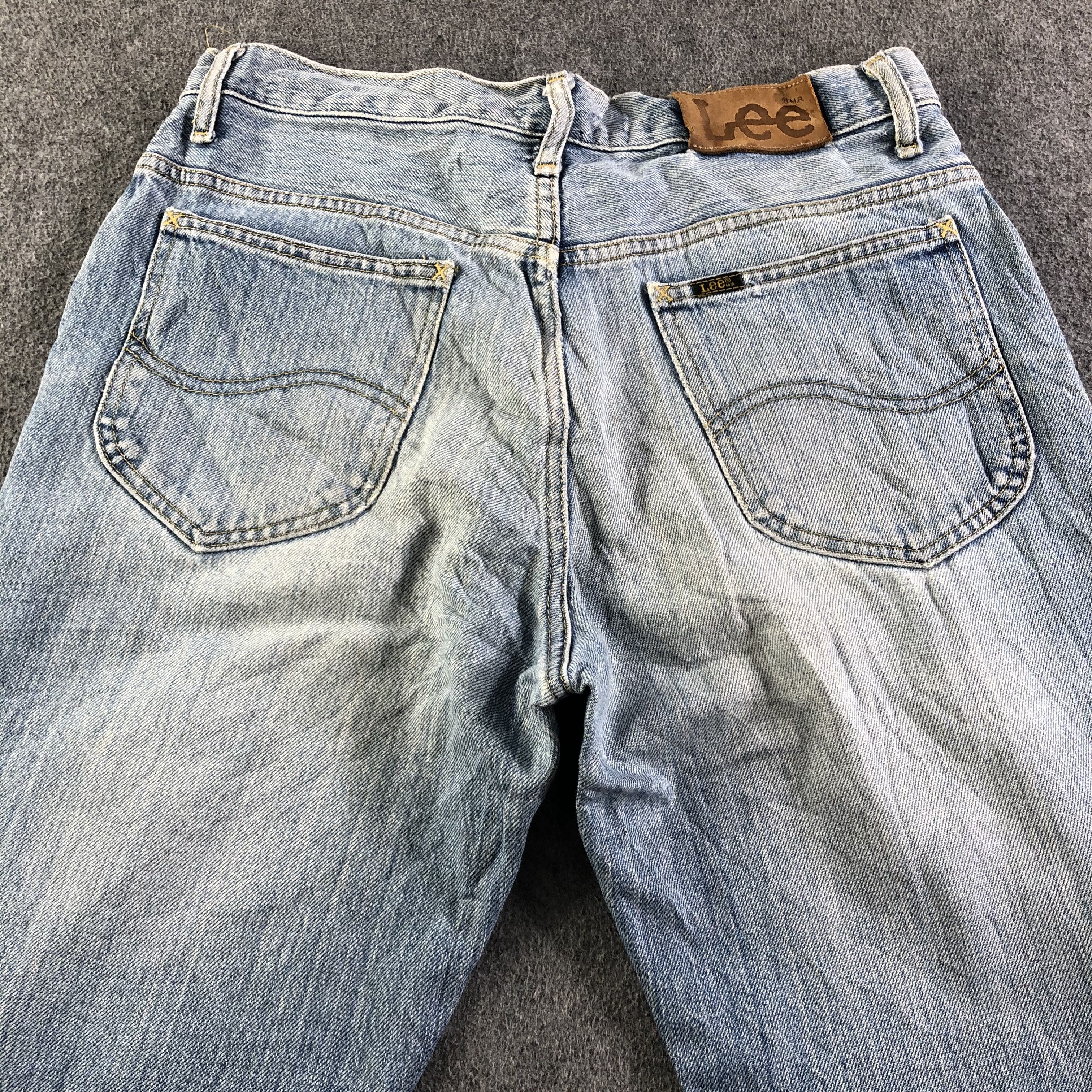 Lee Vintage Blue Wash Lee Jeans-J3678 Size US 32 / EU 48 - 4 Thumbnail