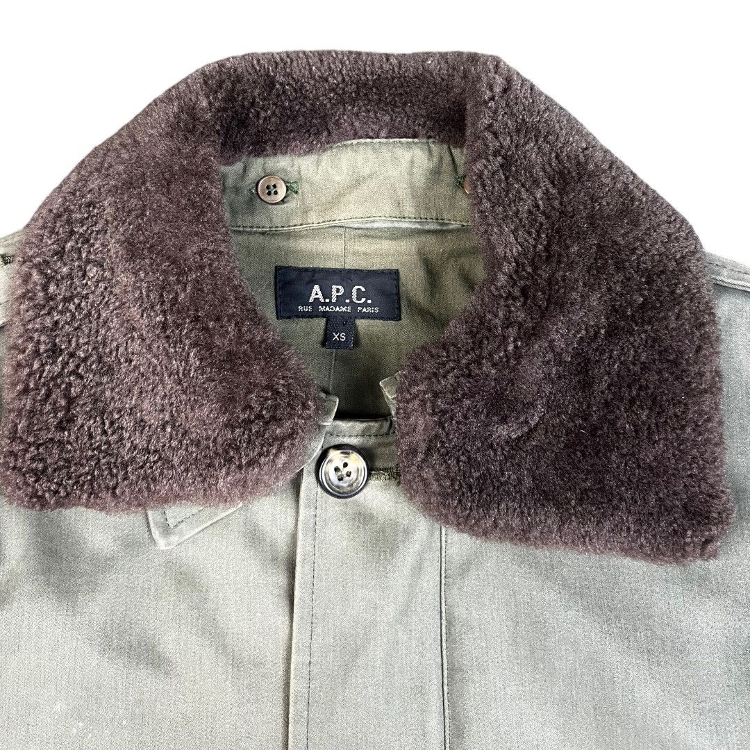 A.P.C. A.P.C. Removable faux fur jacket Size XS / US 0-2 / IT 36-38 - 5 Thumbnail