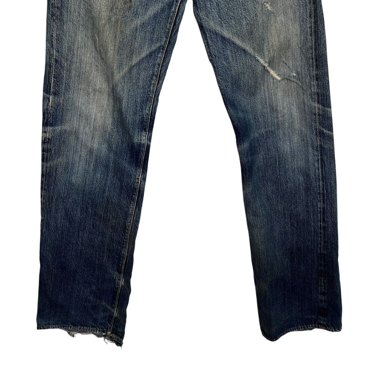 Sugar Cane Vintage Sugar Cane Distressed Selvedge Denim Jeans Size US 30 / EU 46 - 4 Thumbnail