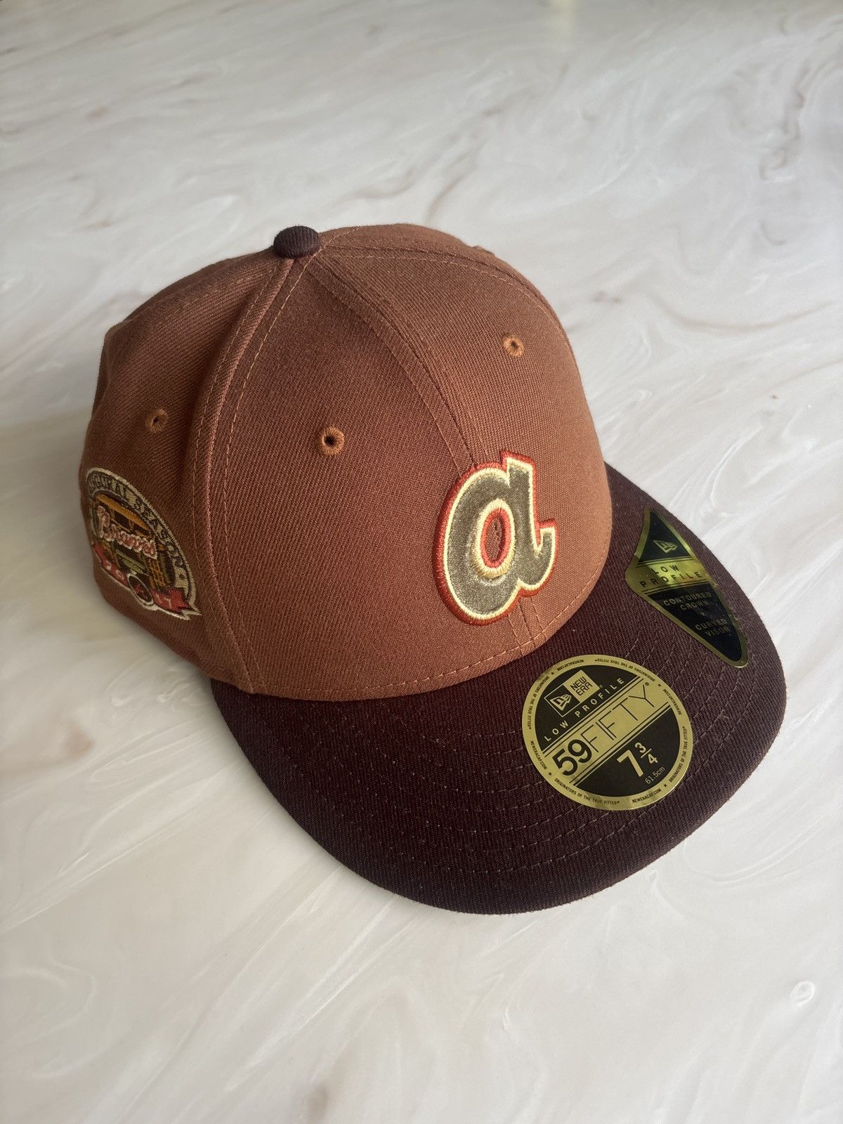 New Era Atlanta Braves New Era Fitted 7 3/4 Size ONE SIZE - 3 Thumbnail
