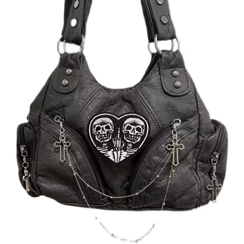 Jewelry Retro Soft Chains Shoulder Ladies Bags High Street Size ONE SIZE - 4 Thumbnail