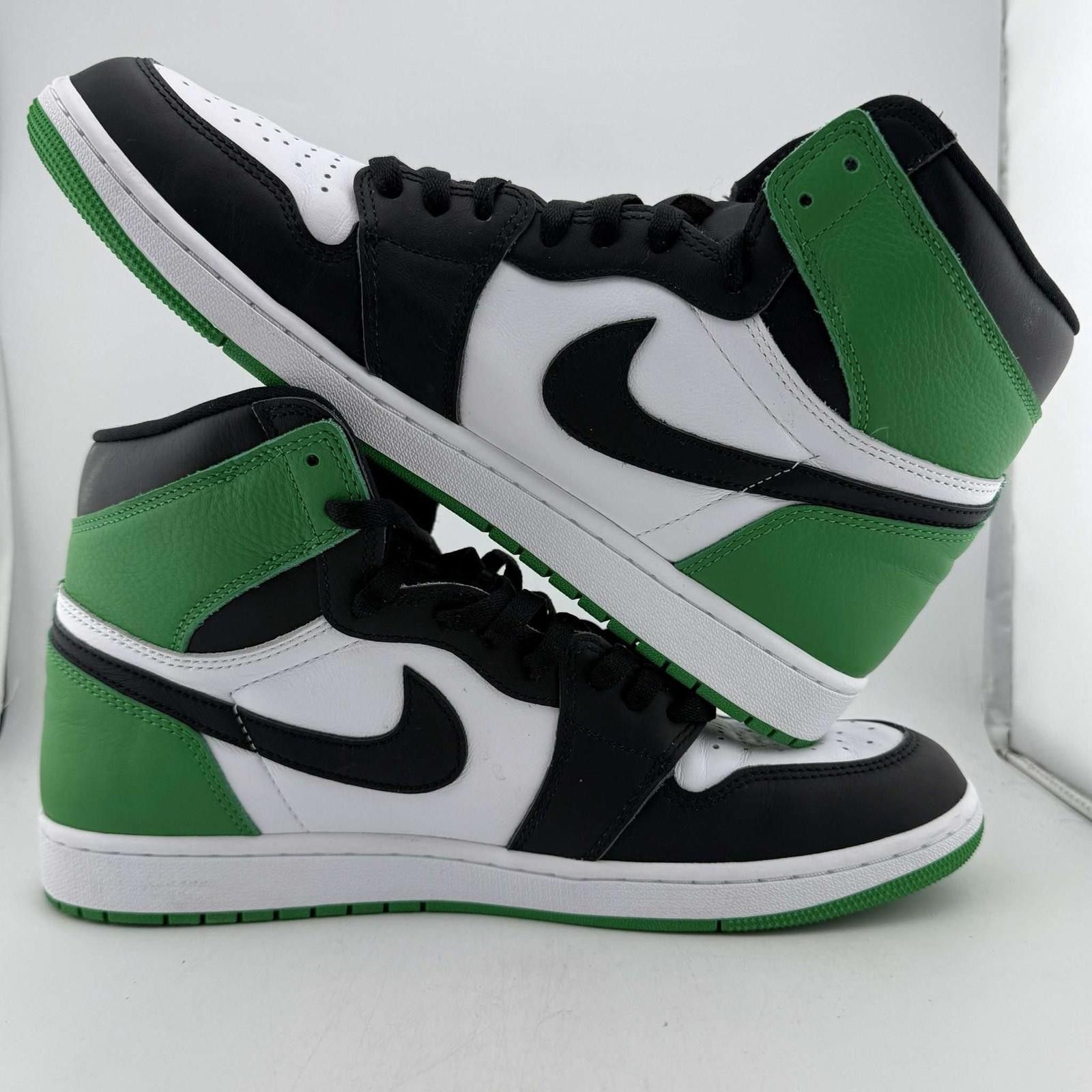 Nike Air Jordan 1 Retro High OG Lucky Green 12.5 Used with Box Size US 12.5 / EU 45-46 - 7 Thumbnail