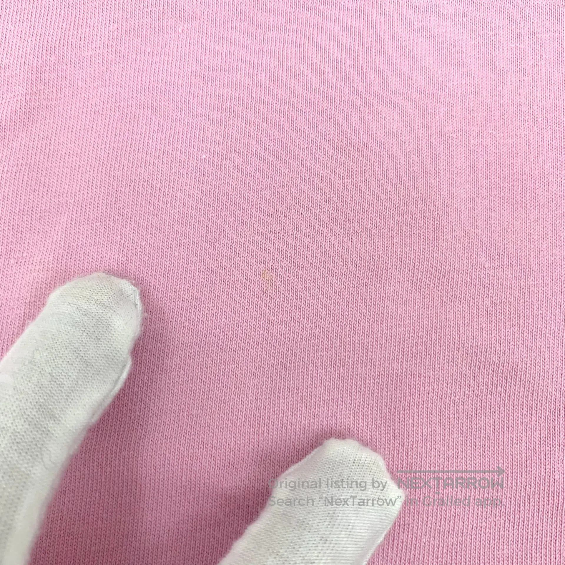 Balenciaga Balenciaga Pink Letter Printed Cotton Crew Neck Short Slee Size US M / EU 48-50 / 2 - 8 Thumbnail