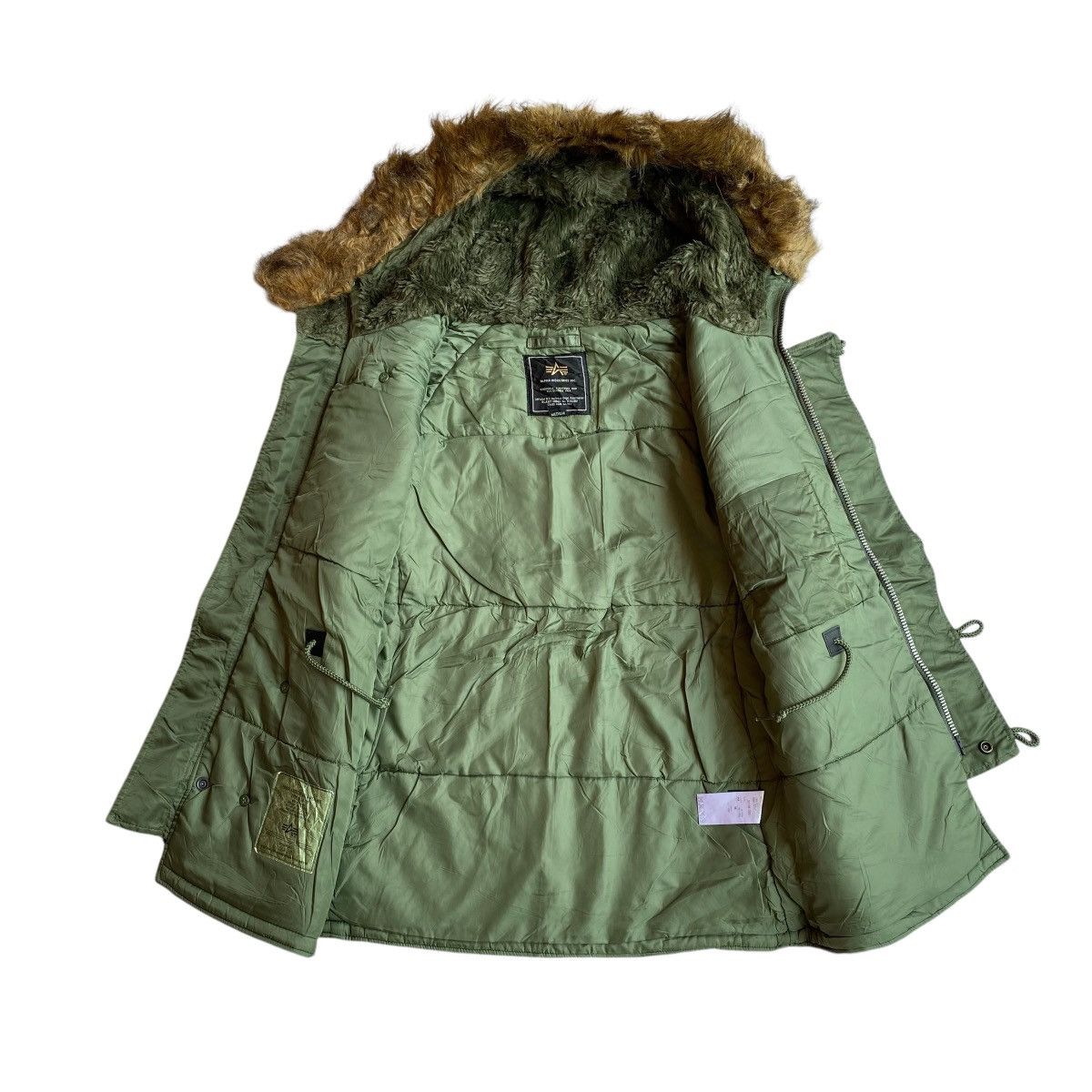 Alpha Industries × Japanese Brand Alpha Industries Type N-3B Fur Parka Jacket Size US M / EU 48-50 / 2 - 3 Thumbnail