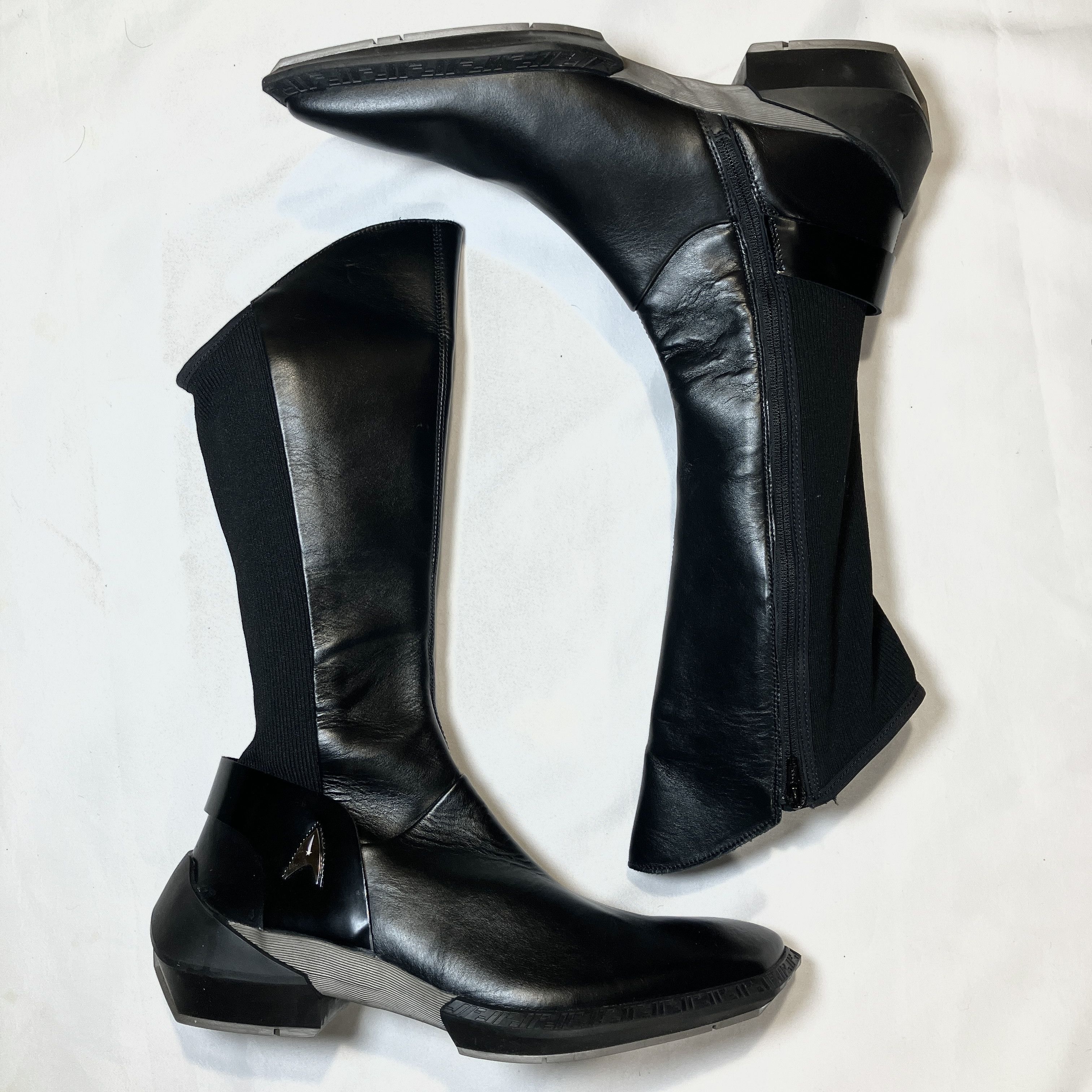 John Fluevog Fluevog x Star Trek Manifold Starfleet Boots Size US 14 / EU 47 - 2 Thumbnail