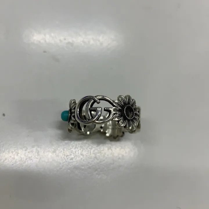 Gucci Gucci Vintage Double G Daisy Ring for Women-2507 Size ONE SIZE - 3 Thumbnail