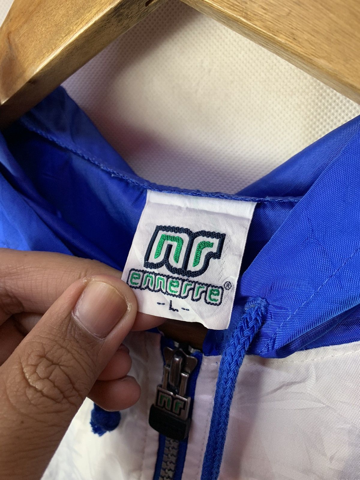 Vintage Steals! Vintage Ennerre Halfzipper Windbreaker France Size US L / EU 52-54 / 3 - 10 Thumbnail