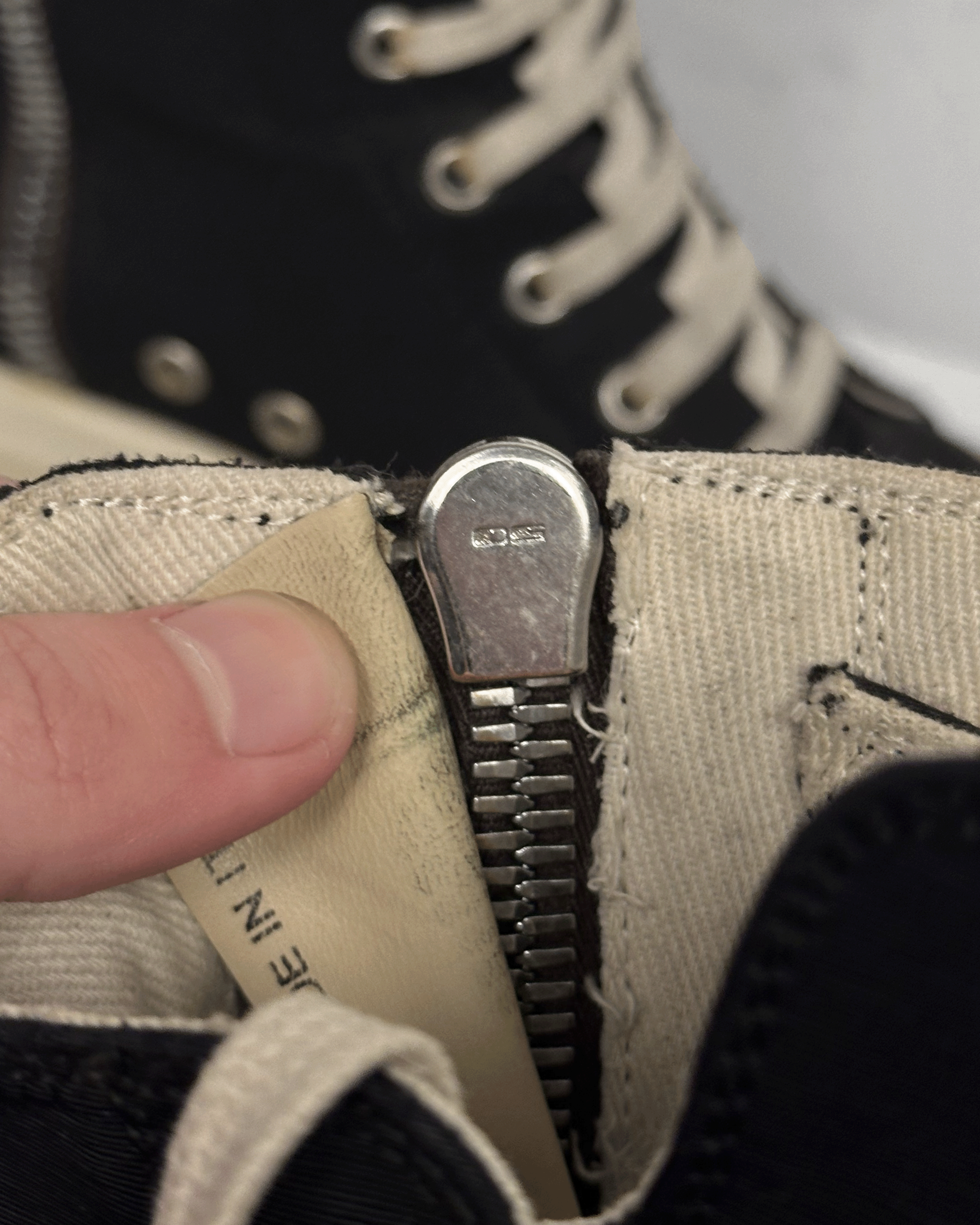 Rick Owens Rick Owens Drkshdw High Ramones Size US 5.5 / EU 38 - 10 Thumbnail