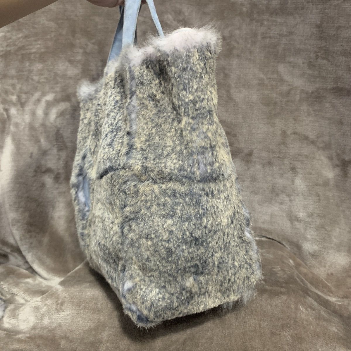 Chanel Chanel CC Lapin Rabit Fur Tote Bag with Pouch Size ONE SIZE - 5 Thumbnail