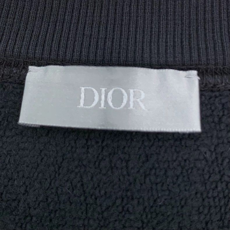 Dior Dior Black pattern printed round-neck cotton long-sleeved s Size US M / EU 48-50 / 2 - 5 Thumbnail