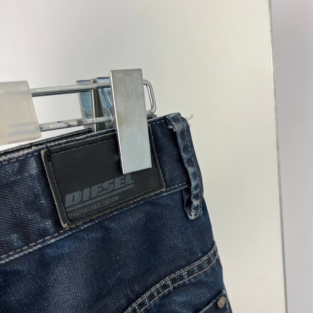 Diesel Y2K Vintage Diesel Denim Pants Italy Designer Distressed Size US 30 / EU 46 - 12 Thumbnail