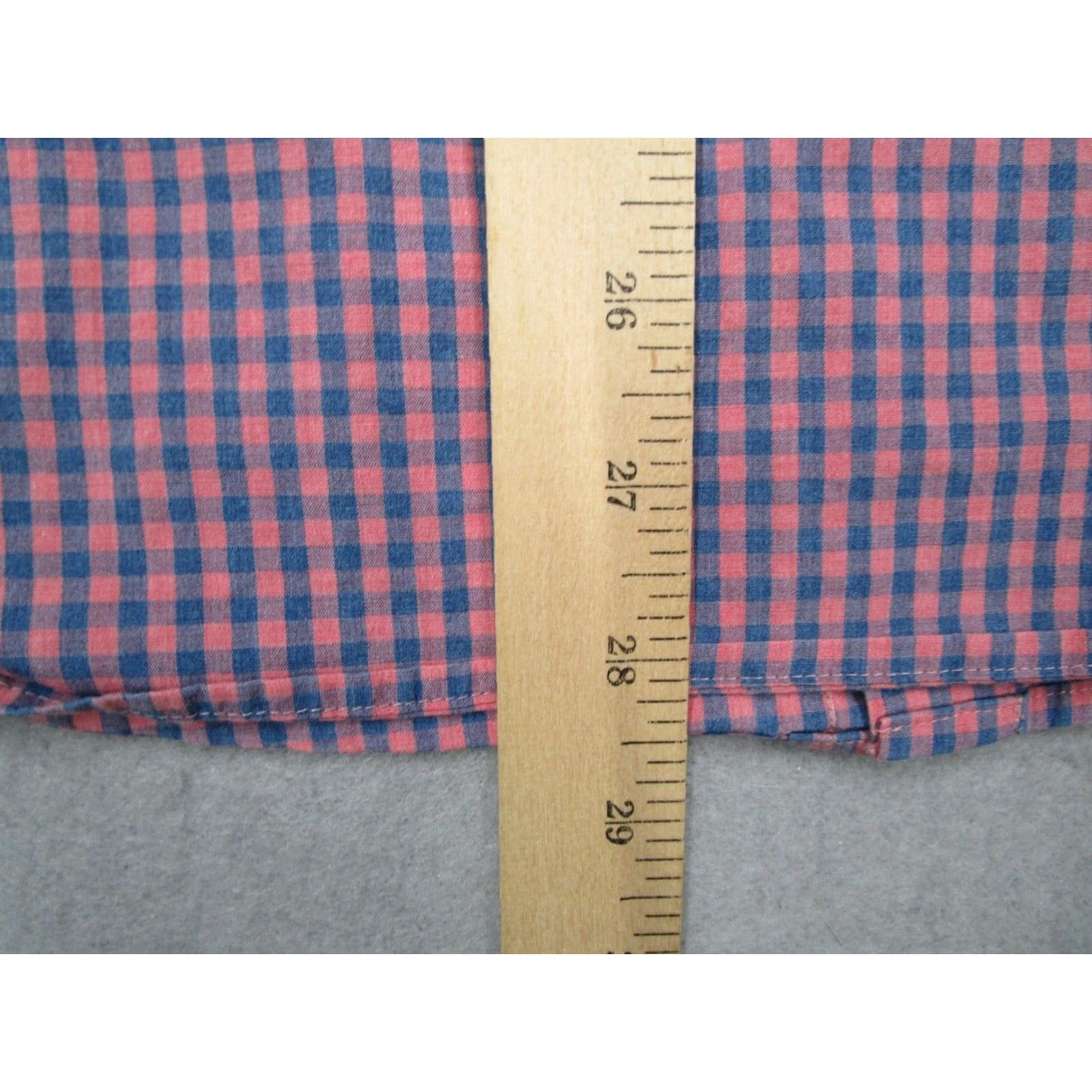 Vineyard Vines VINEYARD VINES Men's Slim Fit Pink Check Button-Up Shirt Large Casual Business 2010s Whale Logo Size US L / EU 52-54 / 3 - 6 Thumbnail