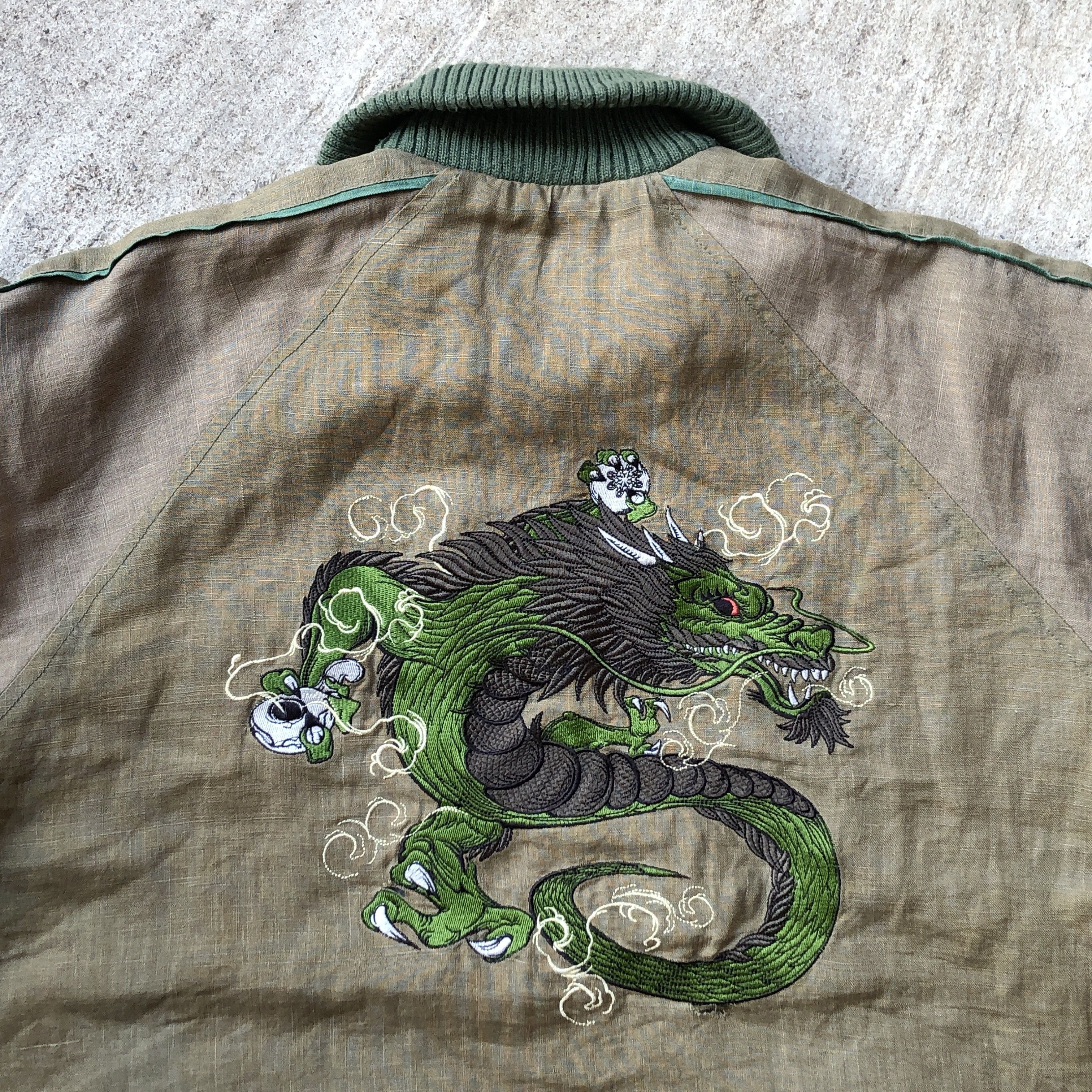 Japanese Brand Vintage SUKAJAN Jacket Tokyo Hemp Connection Size US XL / EU 56 / 4 - 4 Thumbnail