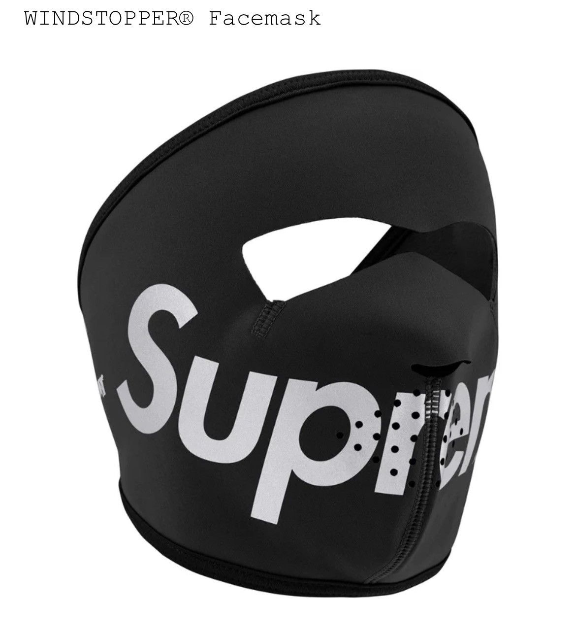 Supreme Supreme Gore Windstopper Facemask Size ONE SIZE - 1 Thumbnail