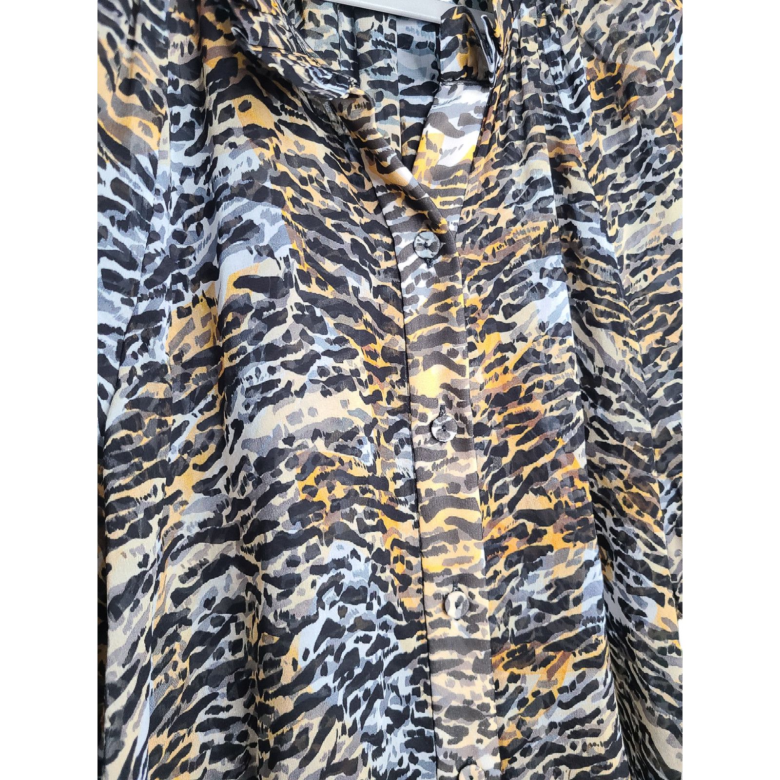 Other Saloni Skye Top | Sheer silk top US size 2 Size XS / US 0-2 / IT 36-38 - 5 Thumbnail