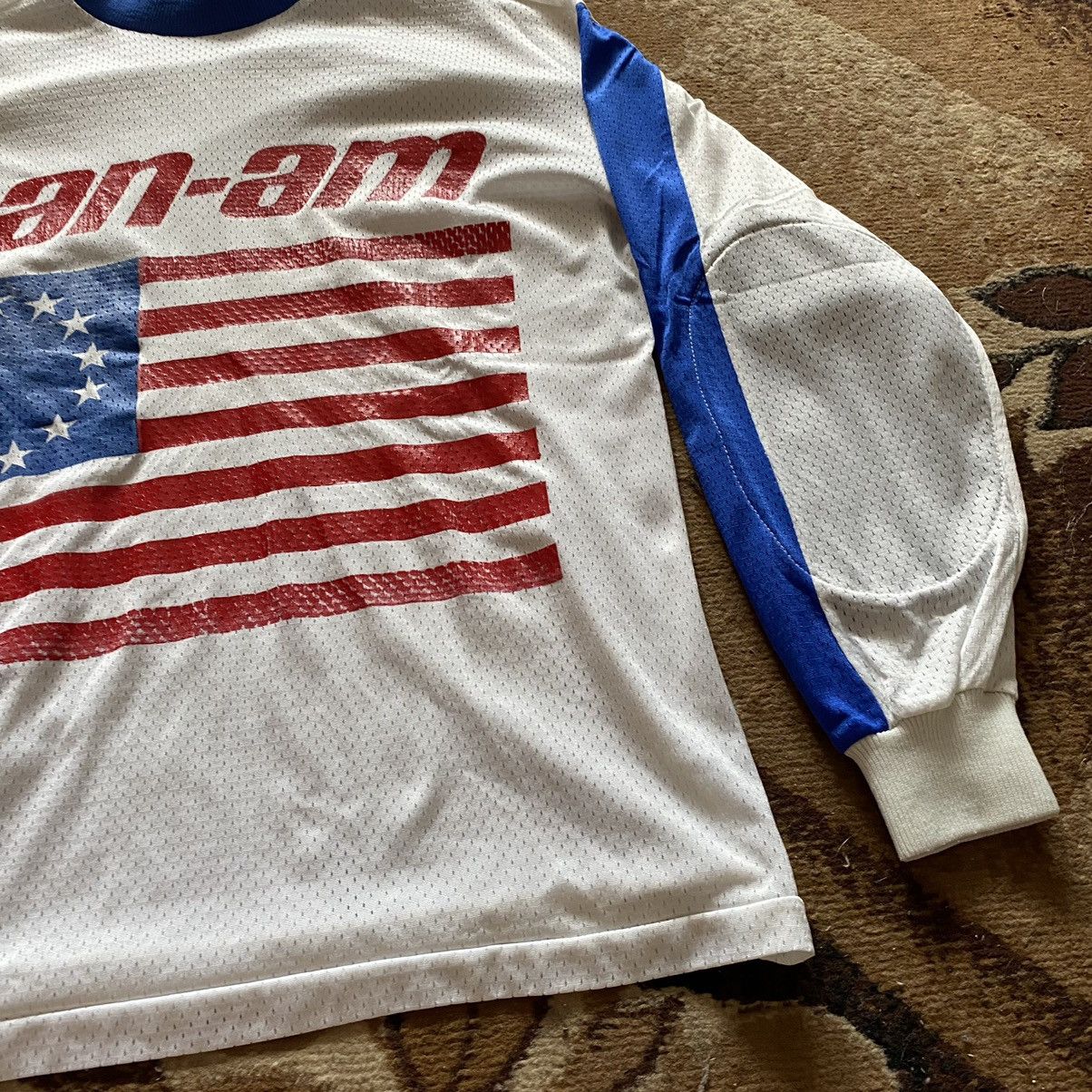 Vintage × Yamaha 80s Vintage Can-am Malcolm Smith MSR Motocross Racing Jersey Size US M / EU 48-50 / 2 - 4 Thumbnail