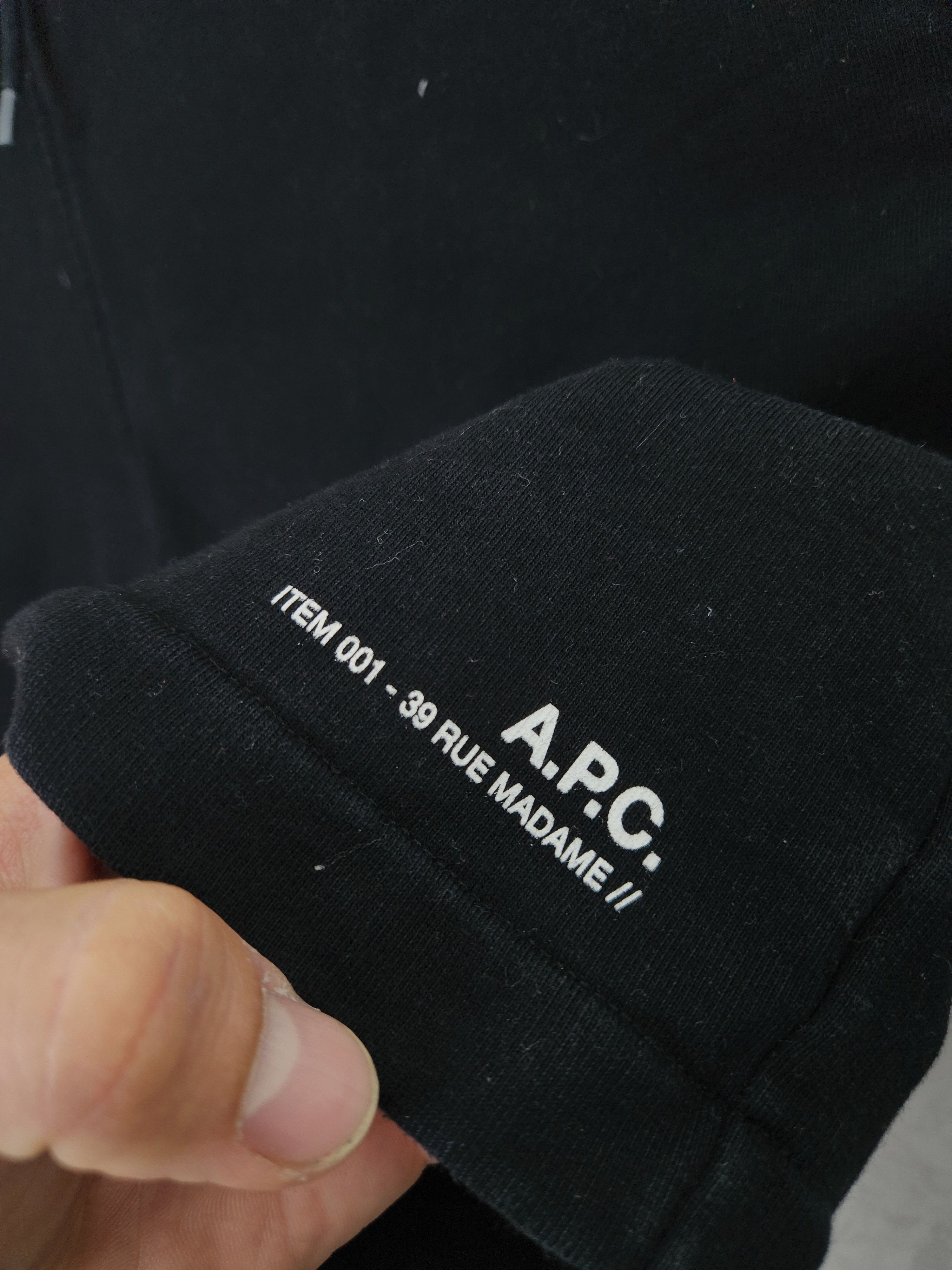 A.P.C. apc rue madame paris black cotton shorts size M Size US 32 / EU 48 - 6 Thumbnail