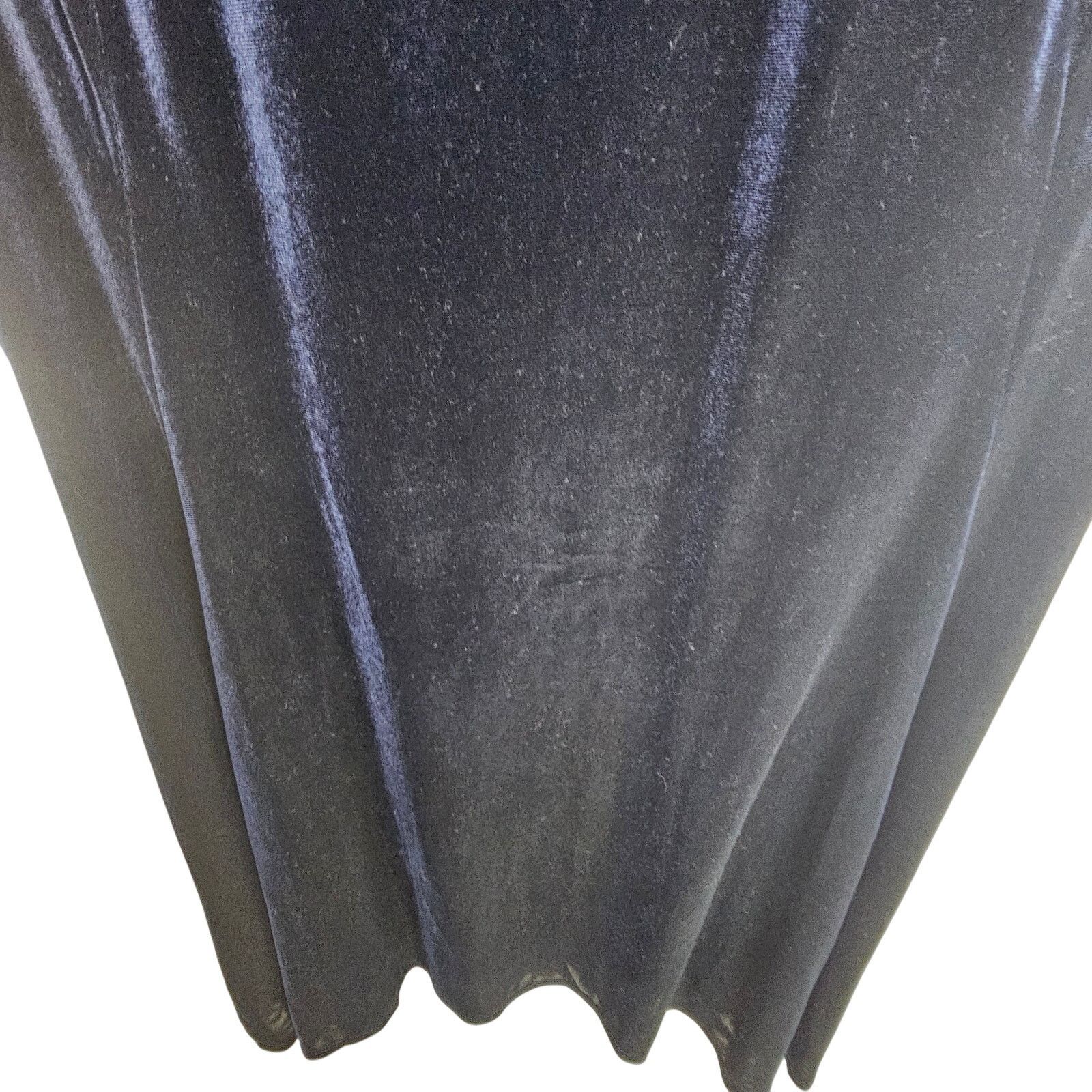 Philippe Model Modcloth Womens Velvet Mini Dress Size 3X Cocktail Wedding Size 3XL / US 20-22 - 3 Thumbnail