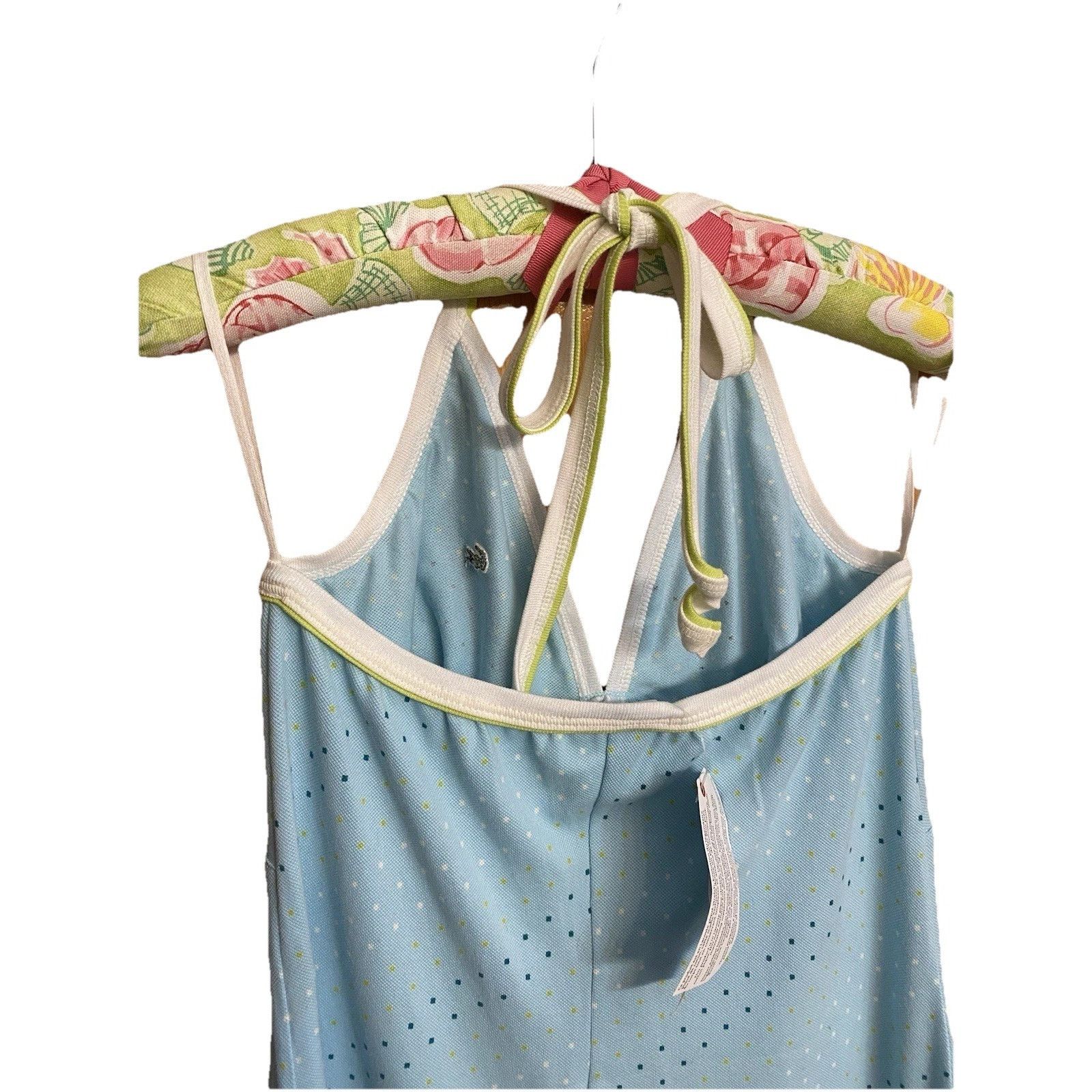 Lacoste lacoste halter dress light blue sz 42 NWT Size S / US 4 / IT 40 - 4 Thumbnail