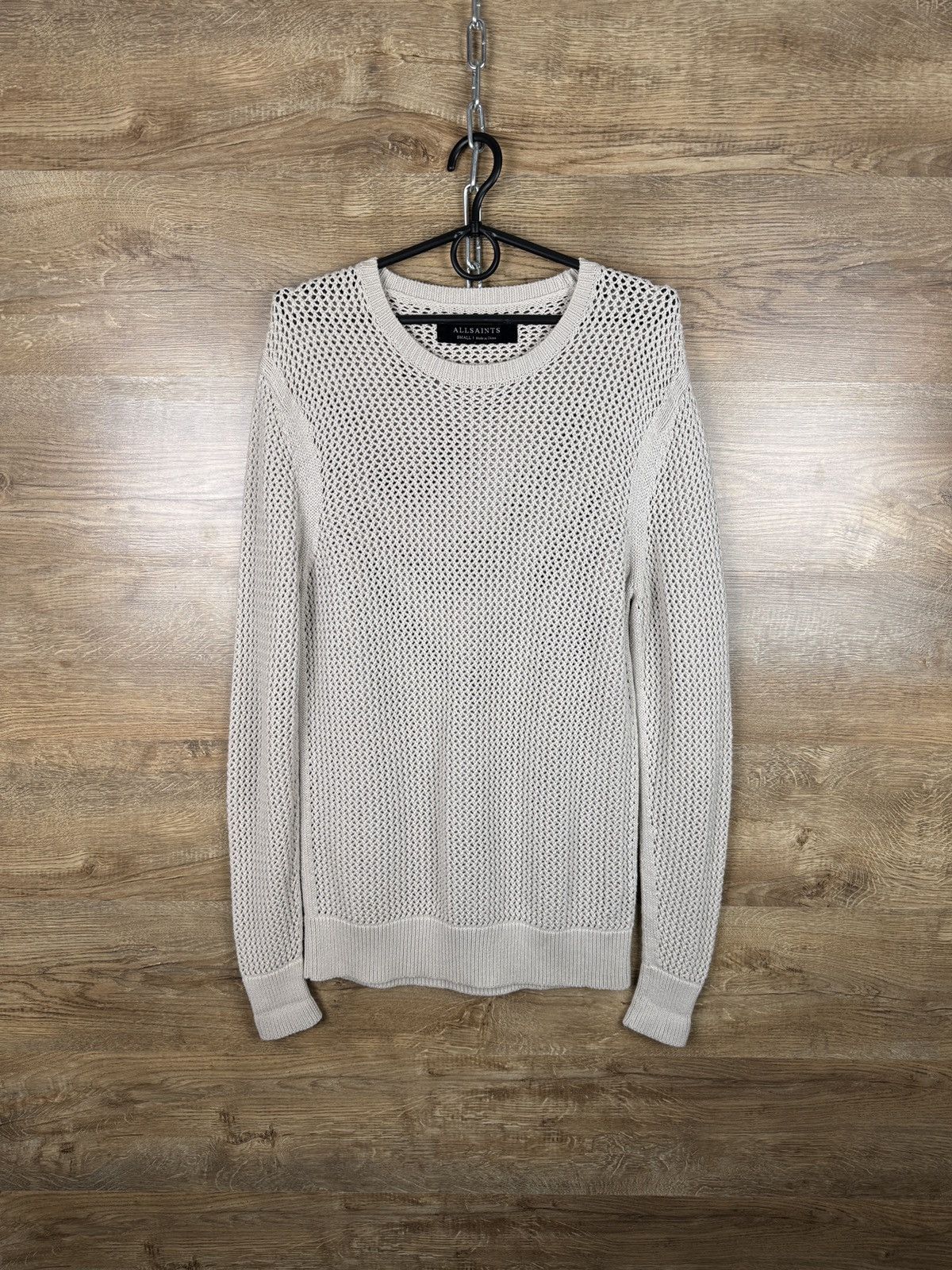 Allsaints Mens Vintage AllSaints DESTINN CREW sweater avant garde Size US S / EU 44-46 / 1 - 1 Thumbnail
