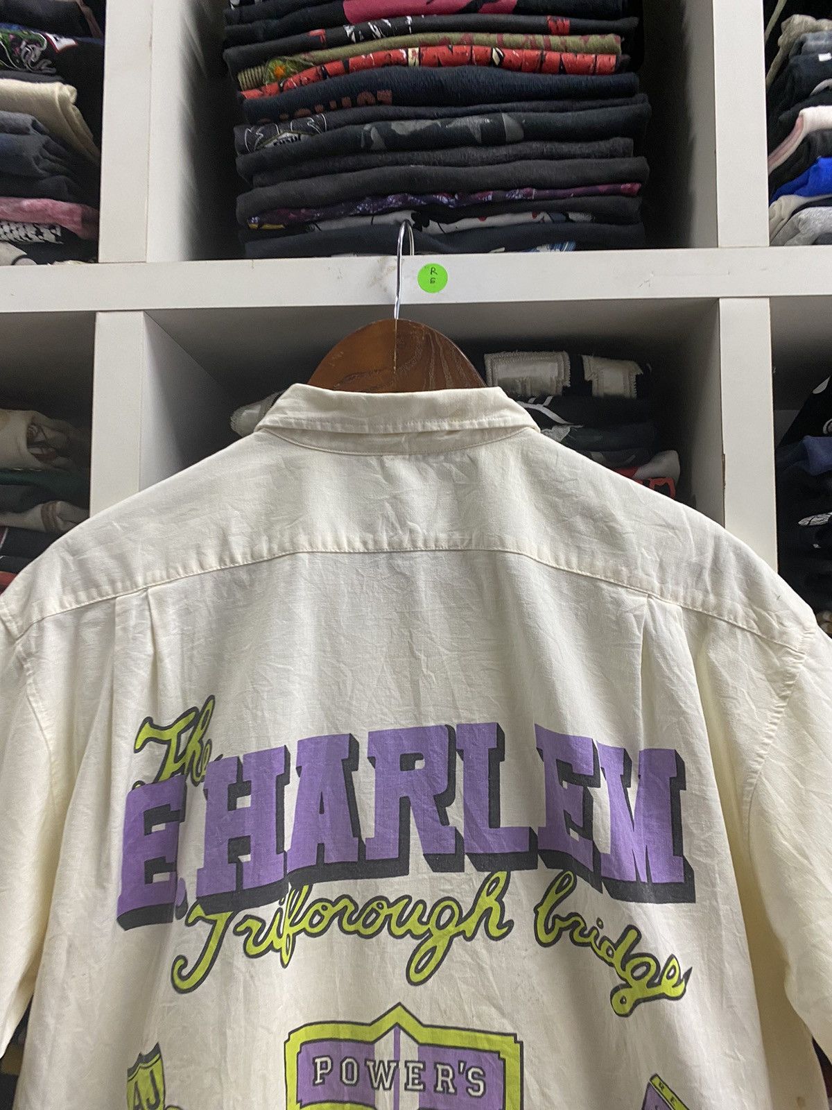 Japanese Brand × Vintage Vintage The E.Harlem Button Up Size US L / EU 52-54 / 3 - 11 Thumbnail