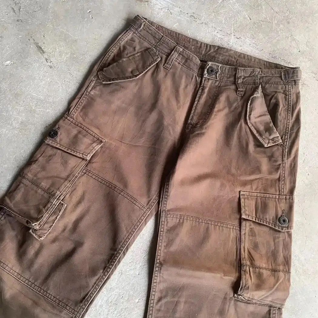 Tete Homme ⚡️FLASH DEALS ⚡️ GLOBAL WORK Utility Double Knee Cargo Pants Size US 32 / EU 48 - 5 Thumbnail