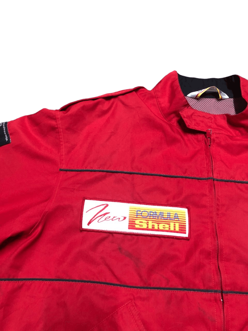 Formula 1 Vintage Shell Workers Bomber Jacket New Formula Size US M / EU 48-50 / 2 - 7 Thumbnail