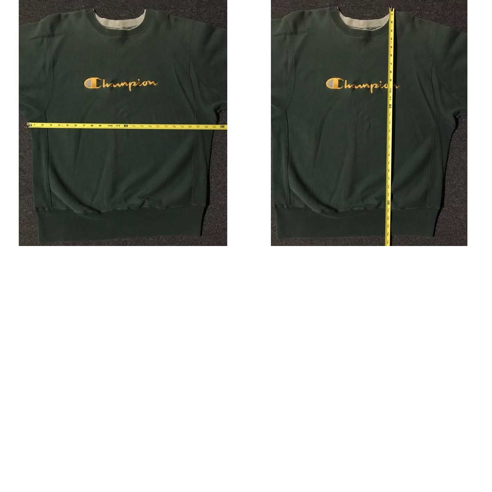Scholl VINTAGE Champion Reverse Weave Spellout Sweatshirt L USA College Grunge 90s 80s Green Mens L Regular Pullover Reversible Shirt Hoodie Size US L / EU 52-54 / 3 - 9 Thumbnail