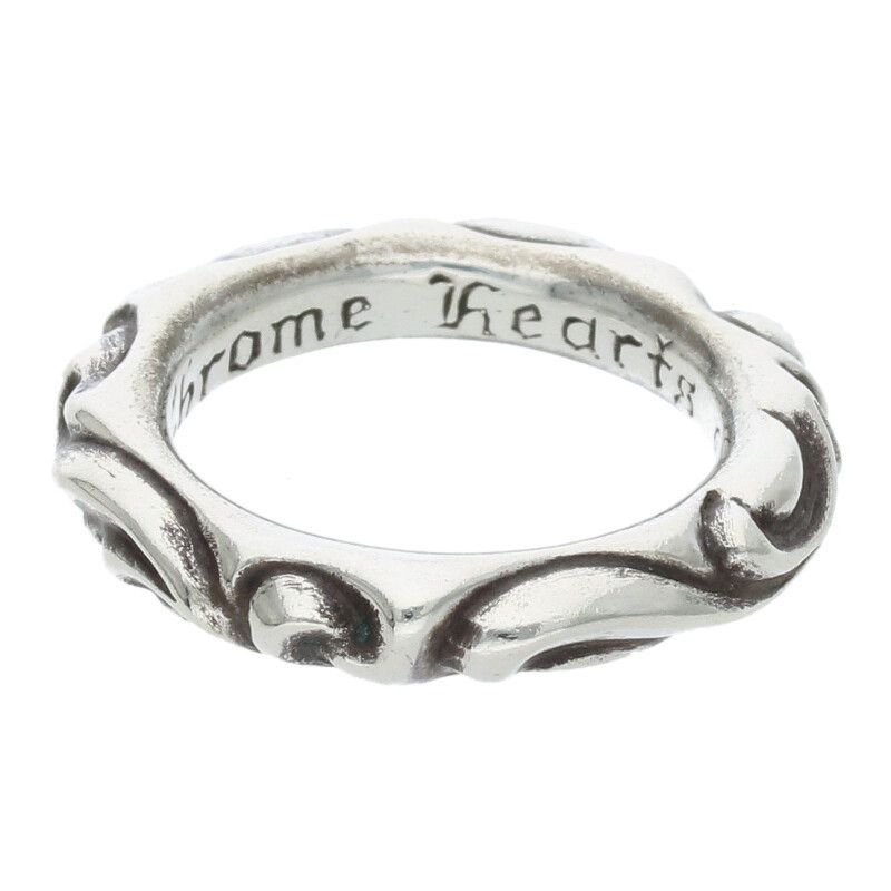 Chrome Hearts CHROME HEARTS SCROLL BAND RING silver Size ONE SIZE - 1 Thumbnail
