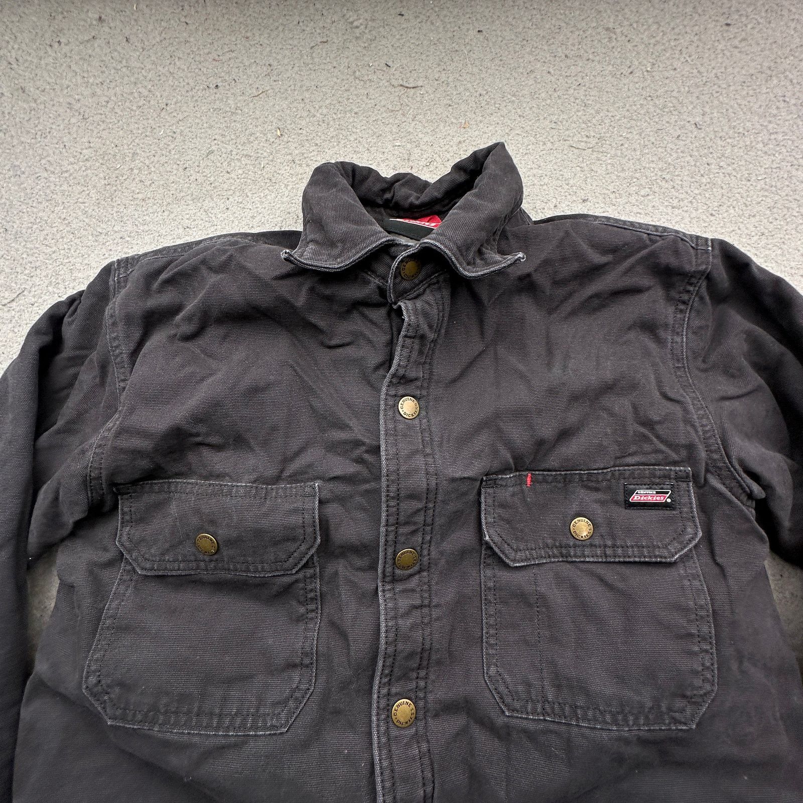 Dickies Dickies Lined Canvas Snap Button Work Shirt Jacket Small Size US S / EU 44-46 / 1 - 9 Thumbnail