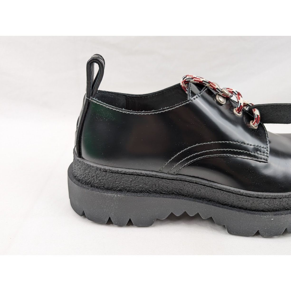 Bottega Veneta o1rshd1 Q:2 / Highway Lace Up Shoes Texas Calf in Black Size US 11 / EU 44 - 4 Thumbnail
