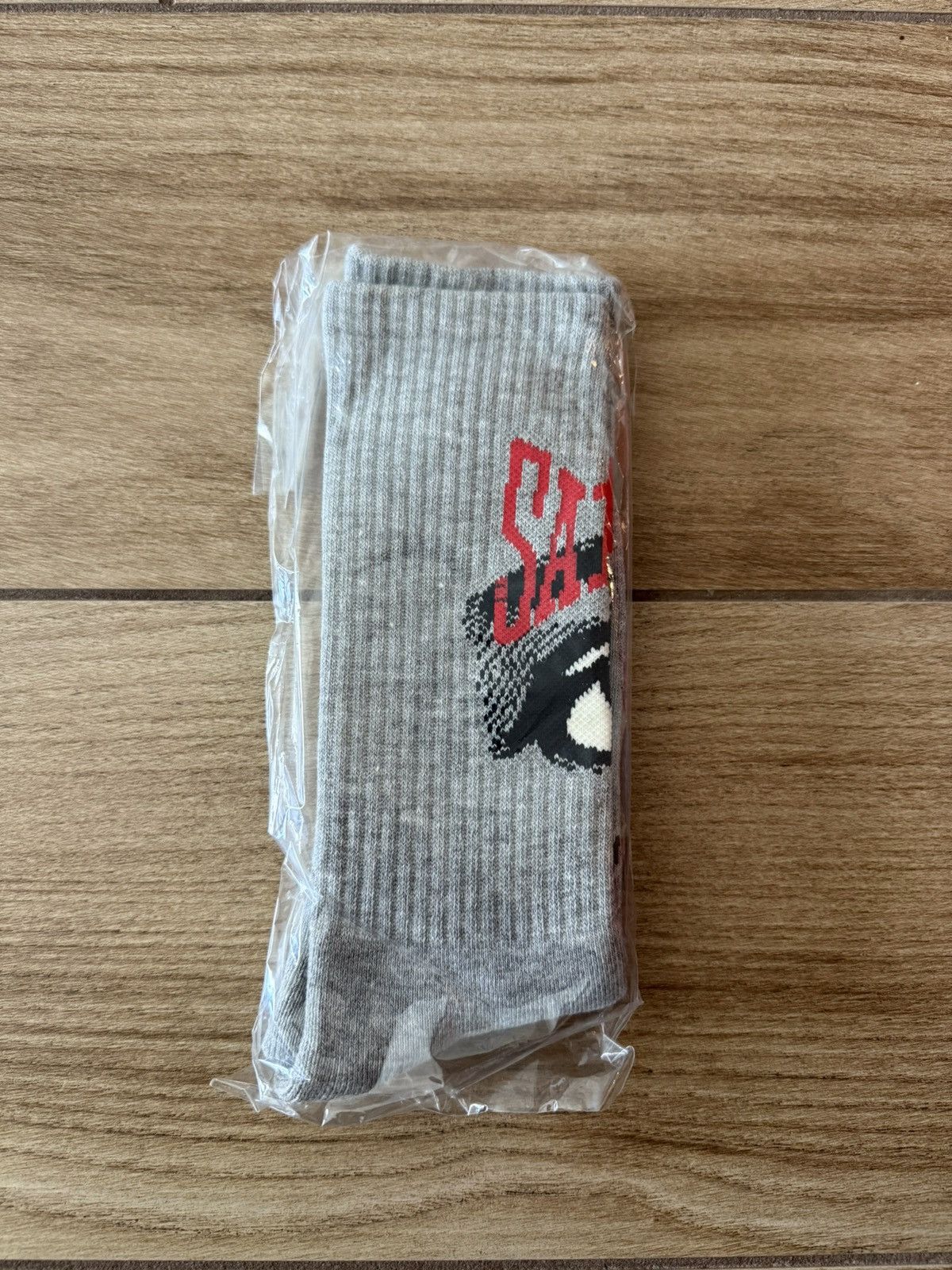 Saint Michael Saint Michael Eye Socks ‘Grey’ Size ONE SIZE - 2 Thumbnail