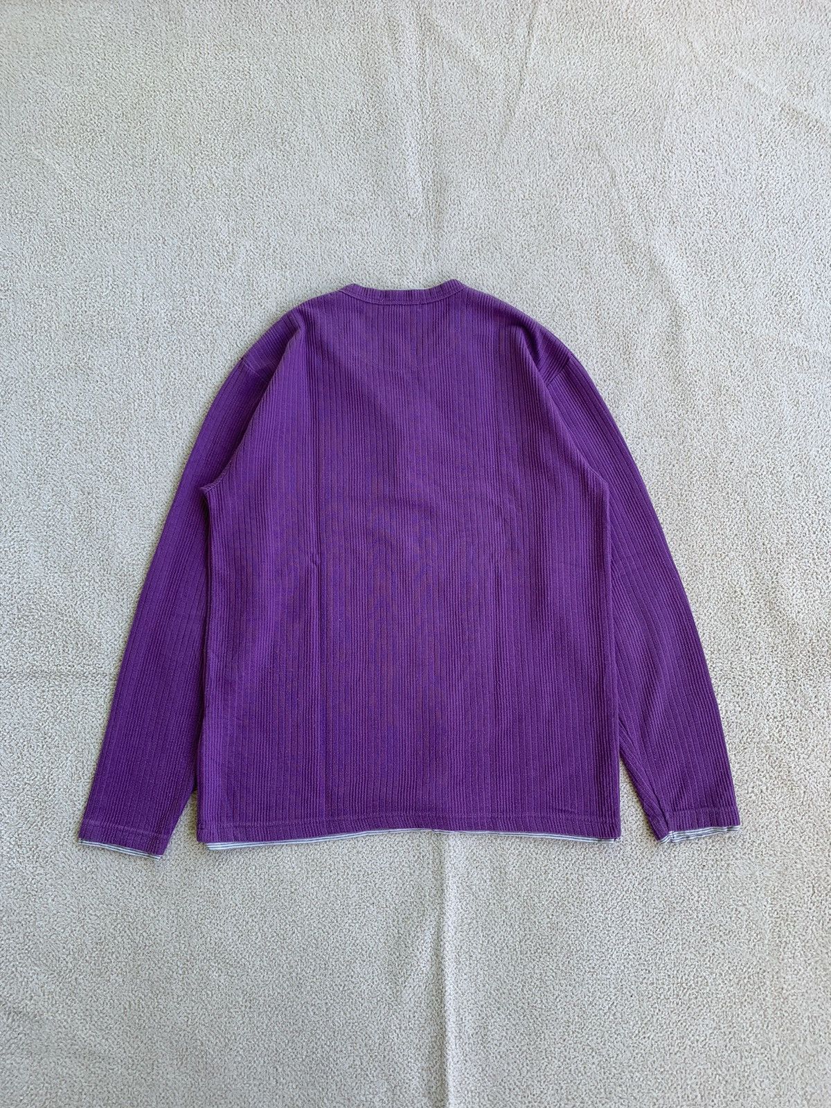 If Six Was Nine × Japanese Brand × Le Grande Bleu (L.G.B.) Japanese Sorridere Double Layer Long sleeve Size US L / EU 52-54 / 3 - 2 Thumbnail