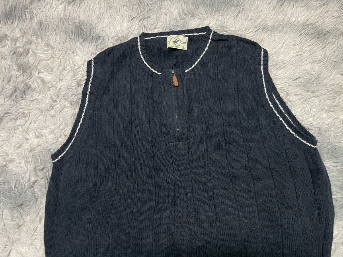 Beverly Hills Polo Club × Vintage BEVERLY HILLS POLO CLUB TANK TOP WOOL Size US L / EU 52-54 / 3 - 5 Thumbnail