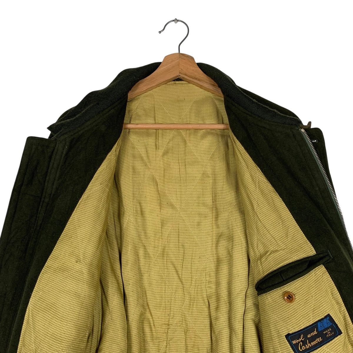 Japanese Brand Borg wool And Cashmere Bomber Jacket Size US M / EU 48-50 / 2 - 12 Thumbnail