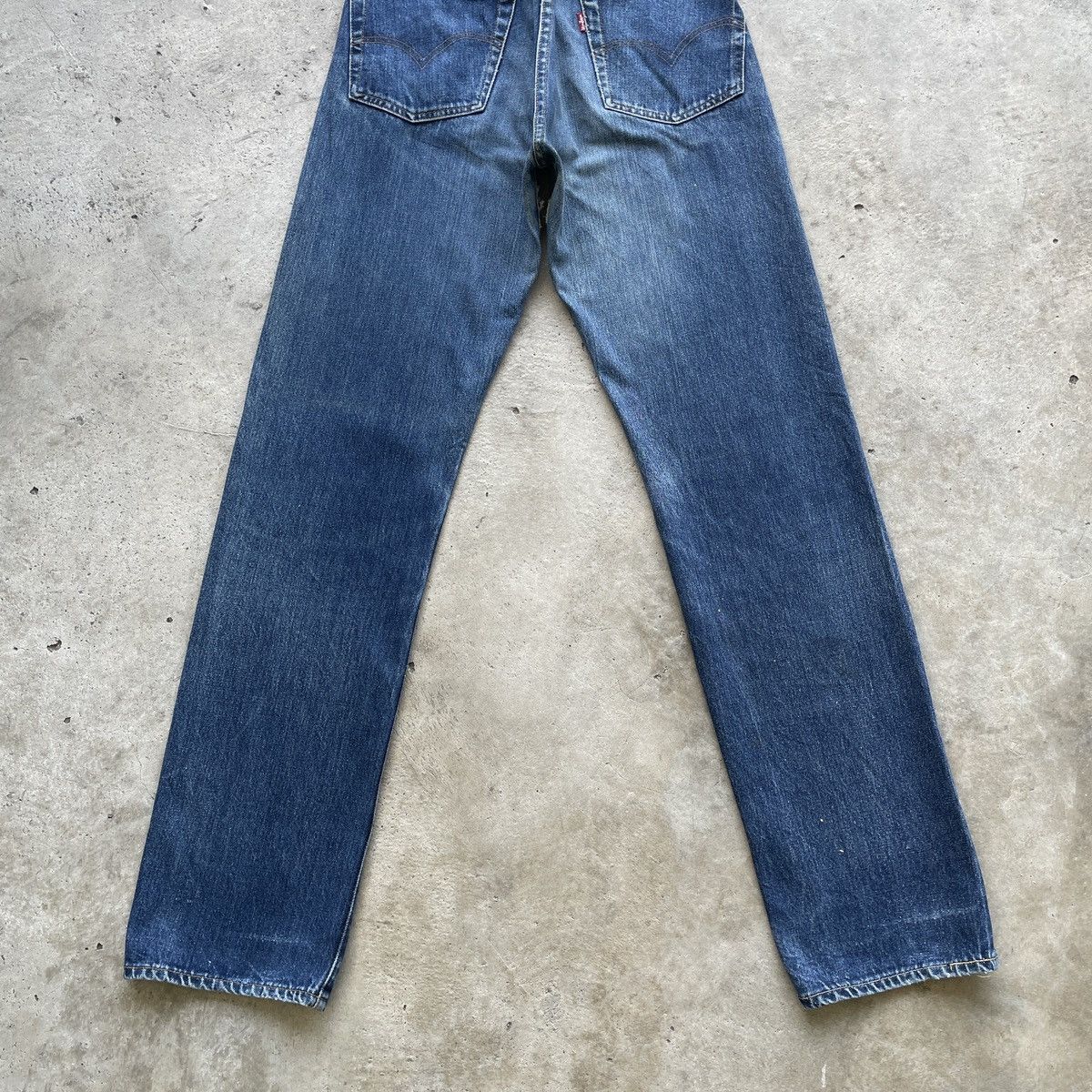 Levi's Vintage Levi’s Big E USA Faded Buckle Selvedge Jeans Pants Size US 28 / EU 44 - 17 Thumbnail