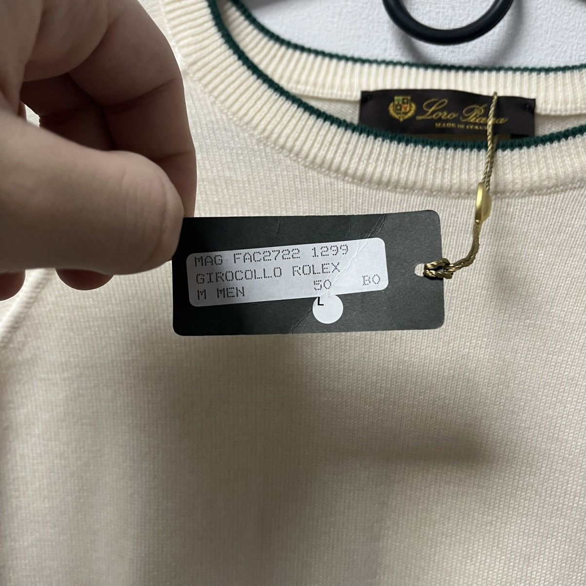 Loro Piana Loro Piana Black Sweatshirt Mini Logo Old Money Kashmir Size US L / EU 52-54 / 3 - 9 Thumbnail